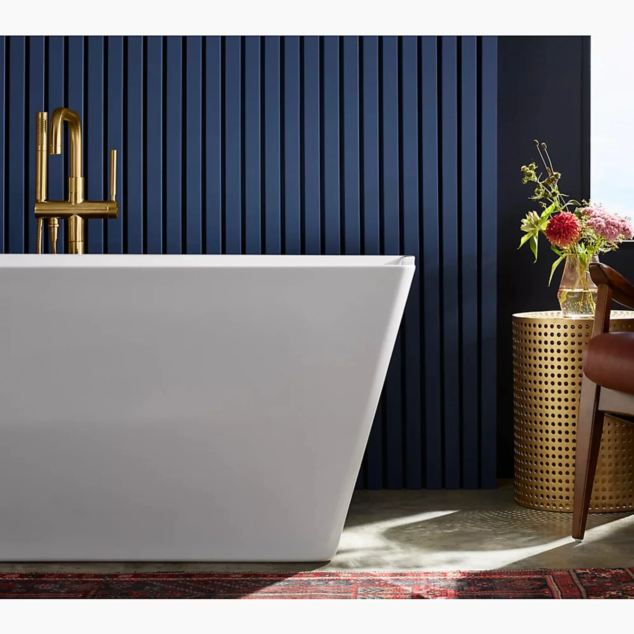 PURIST® FLOOR MOUNT BATH FILLER TRIM WITH HANDSHOWER - Image 33