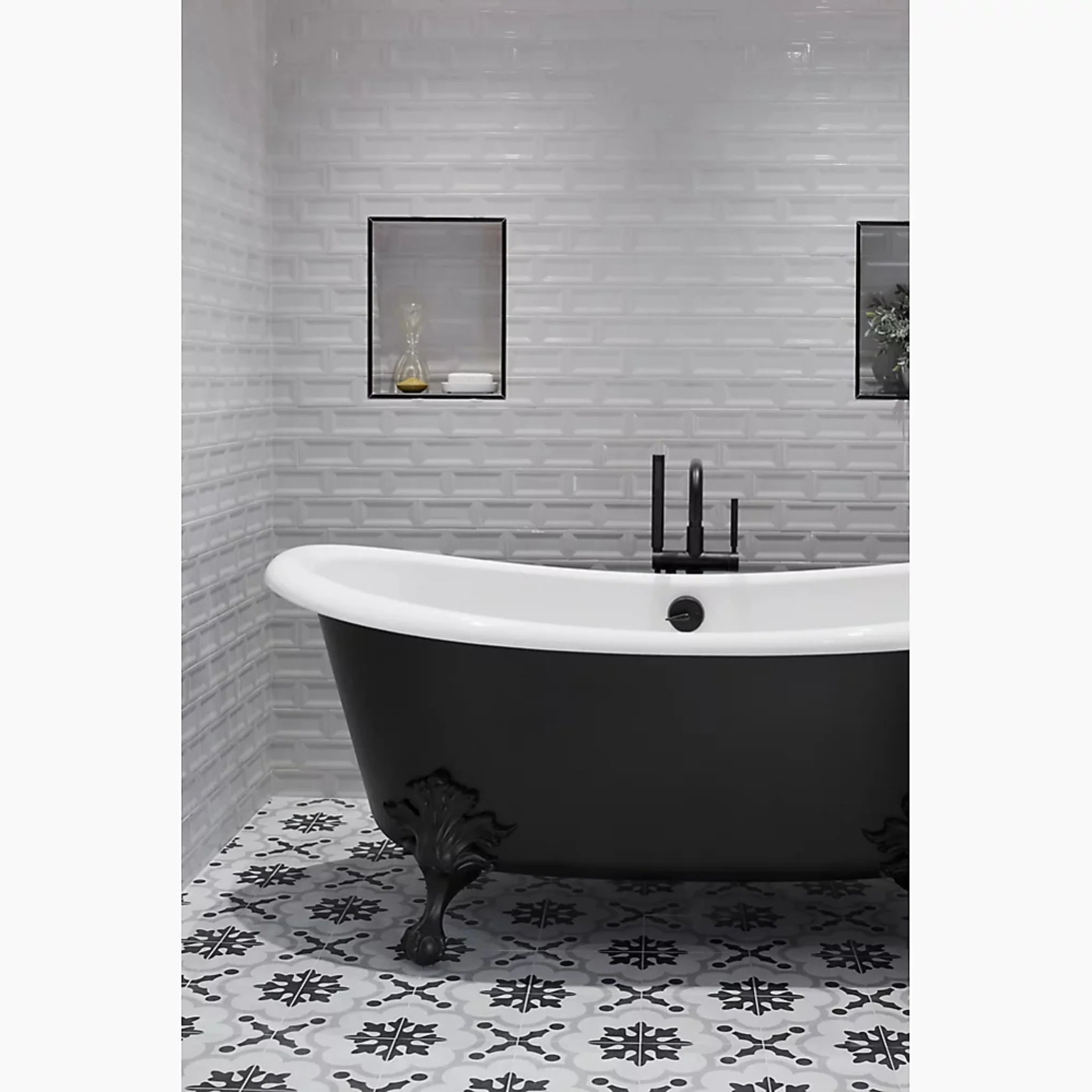 PURIST® FLOOR MOUNT BATH FILLER TRIM WITH HANDSHOWER - Image 34