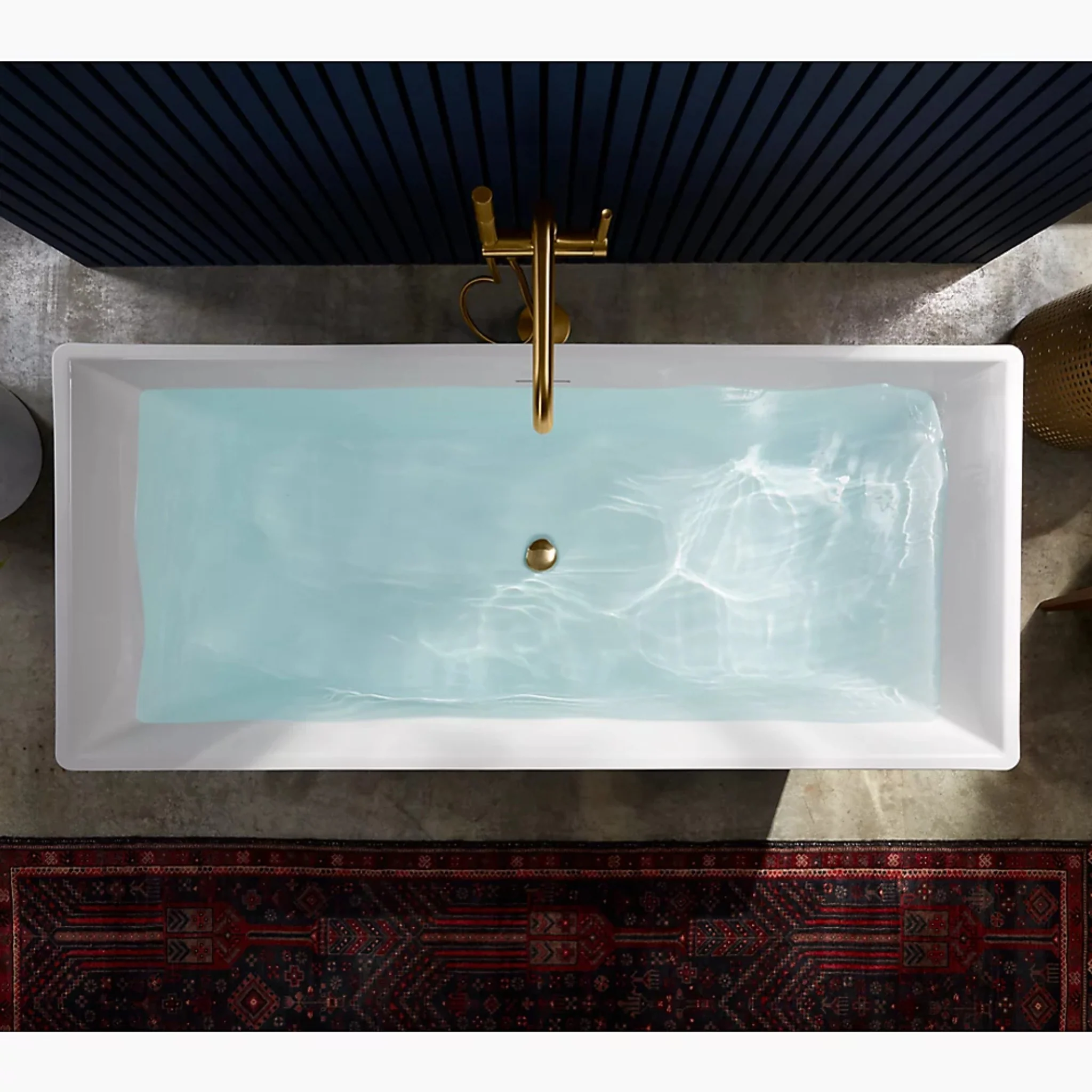 PURIST® FLOOR MOUNT BATH FILLER TRIM WITH HANDSHOWER - Image 35