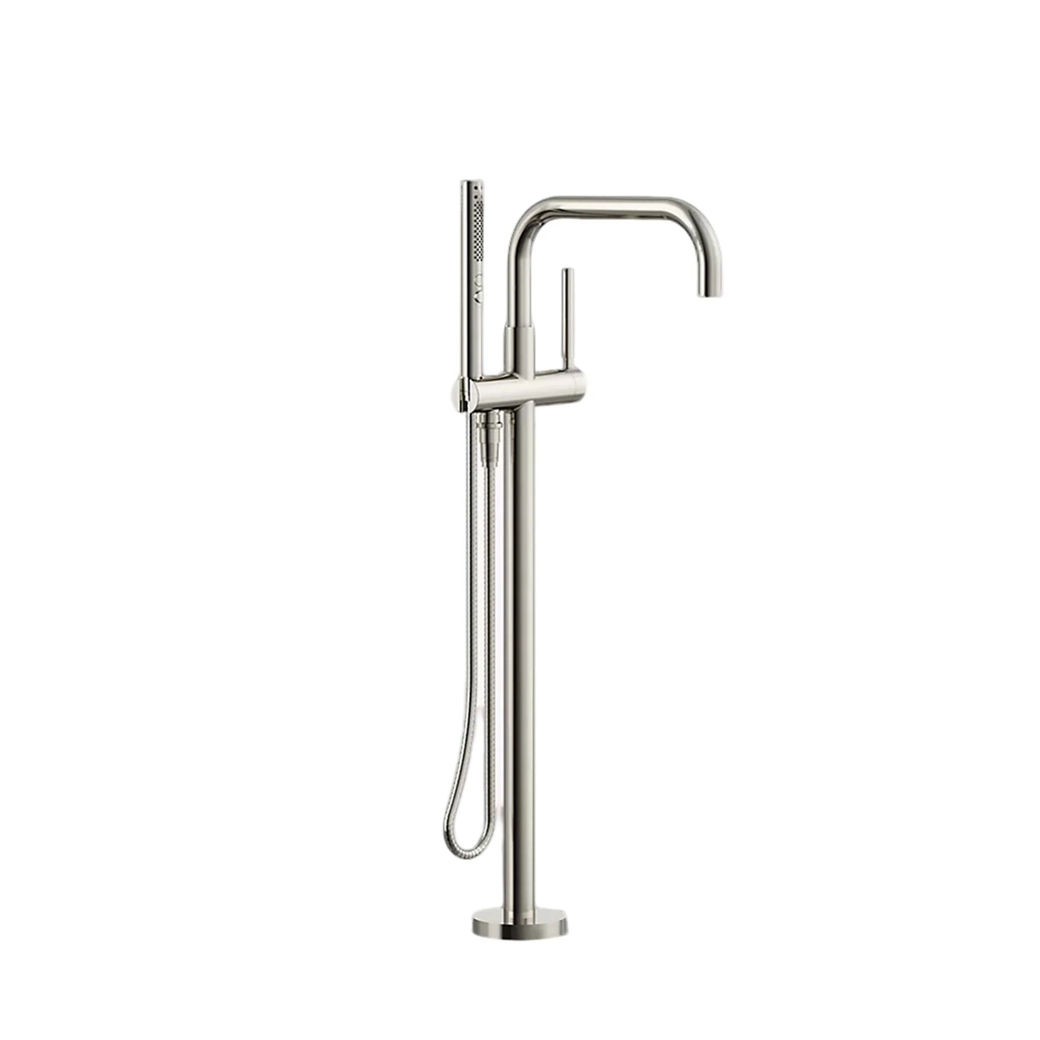 PURIST® FLOOR MOUNT BATH FILLER TRIM WITH HANDSHOWER - Image 4
