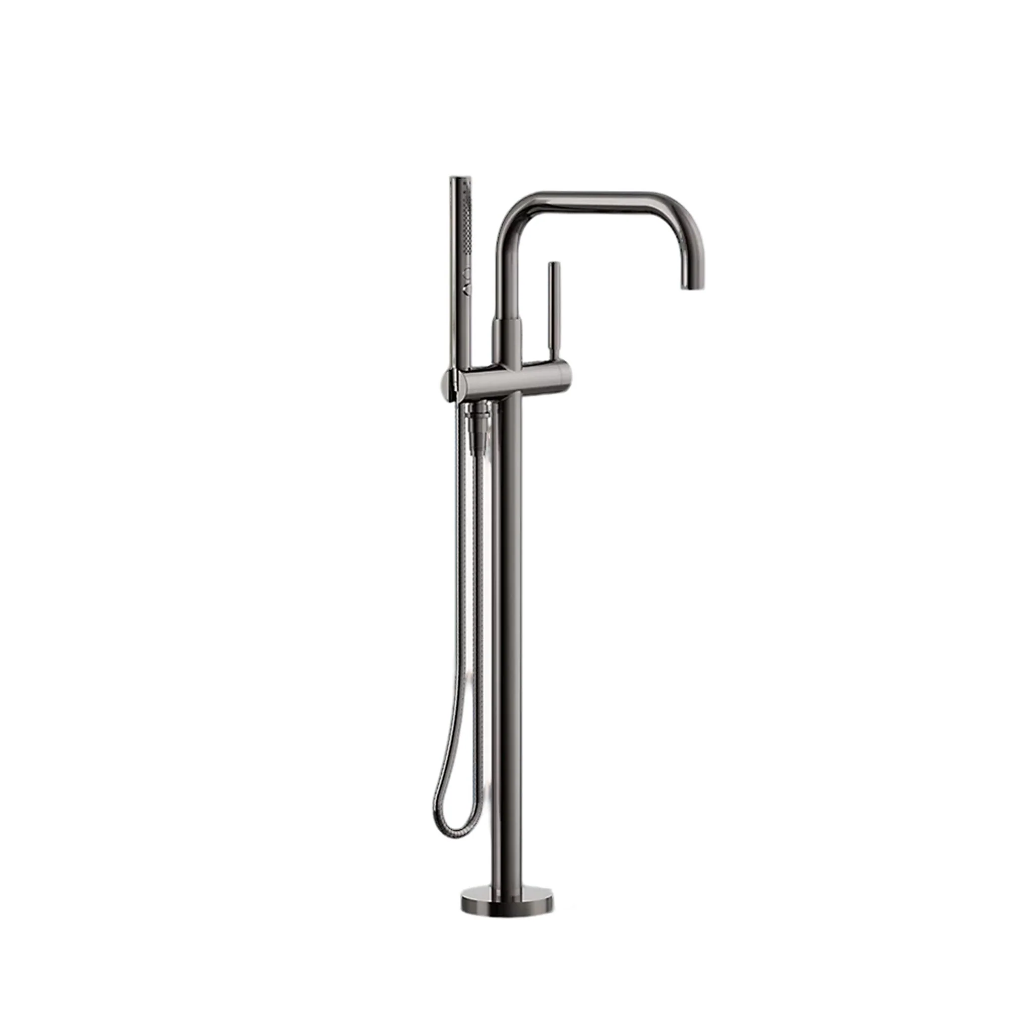 PURIST® FLOOR MOUNT BATH FILLER TRIM WITH HANDSHOWER - Image 5