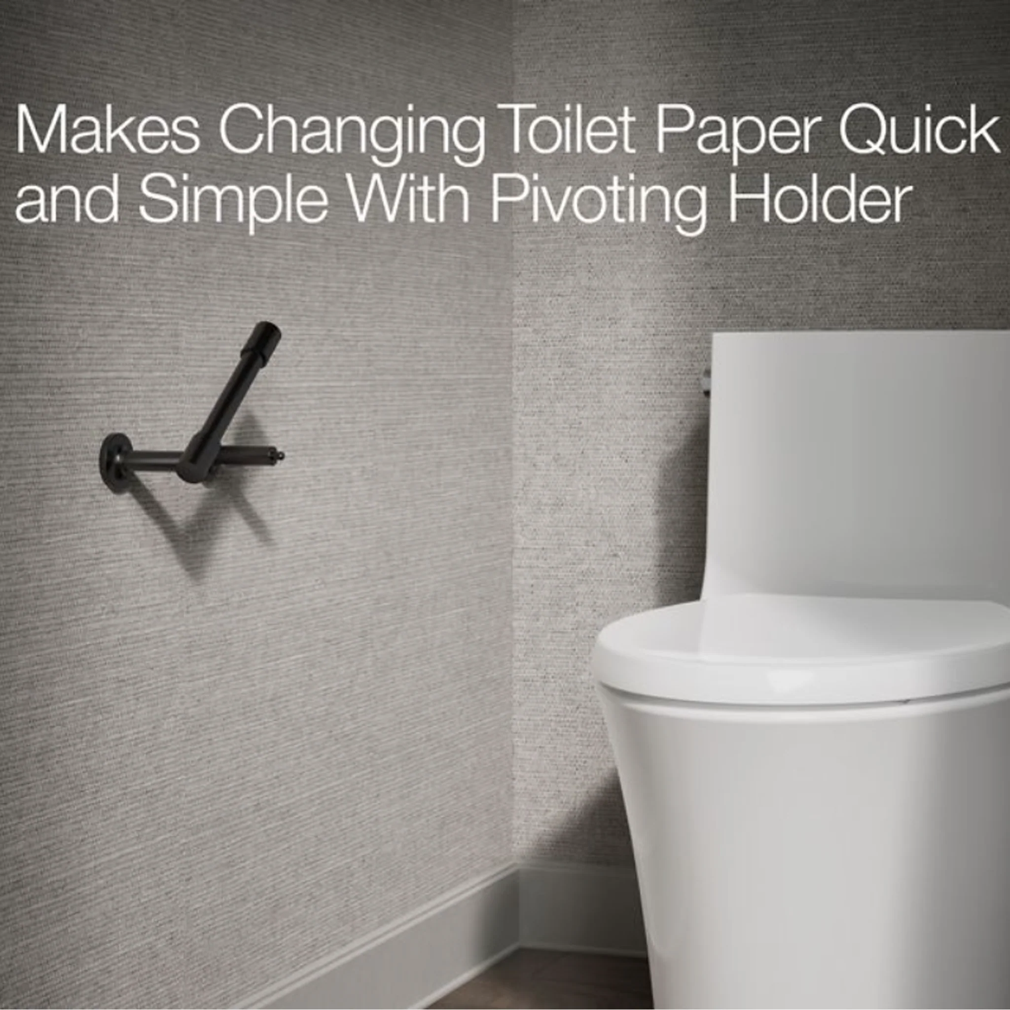 PURIST® PIVOTING TOILET PAPER HOLDER - Image 9