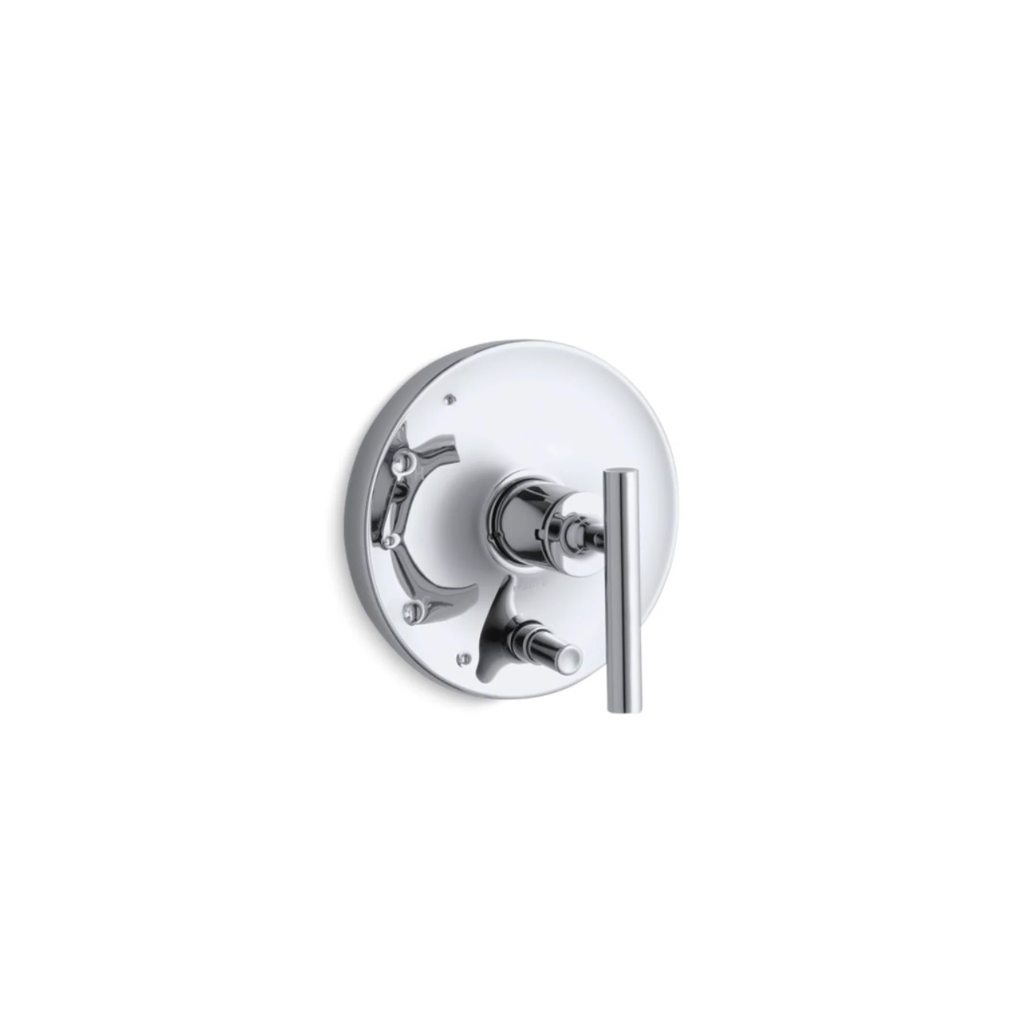 PURIST® RITE-TEMP® VALVE TRIM WITH PUSH-BUTTON DIVERTER AND LEVER HANDLE - Image 3