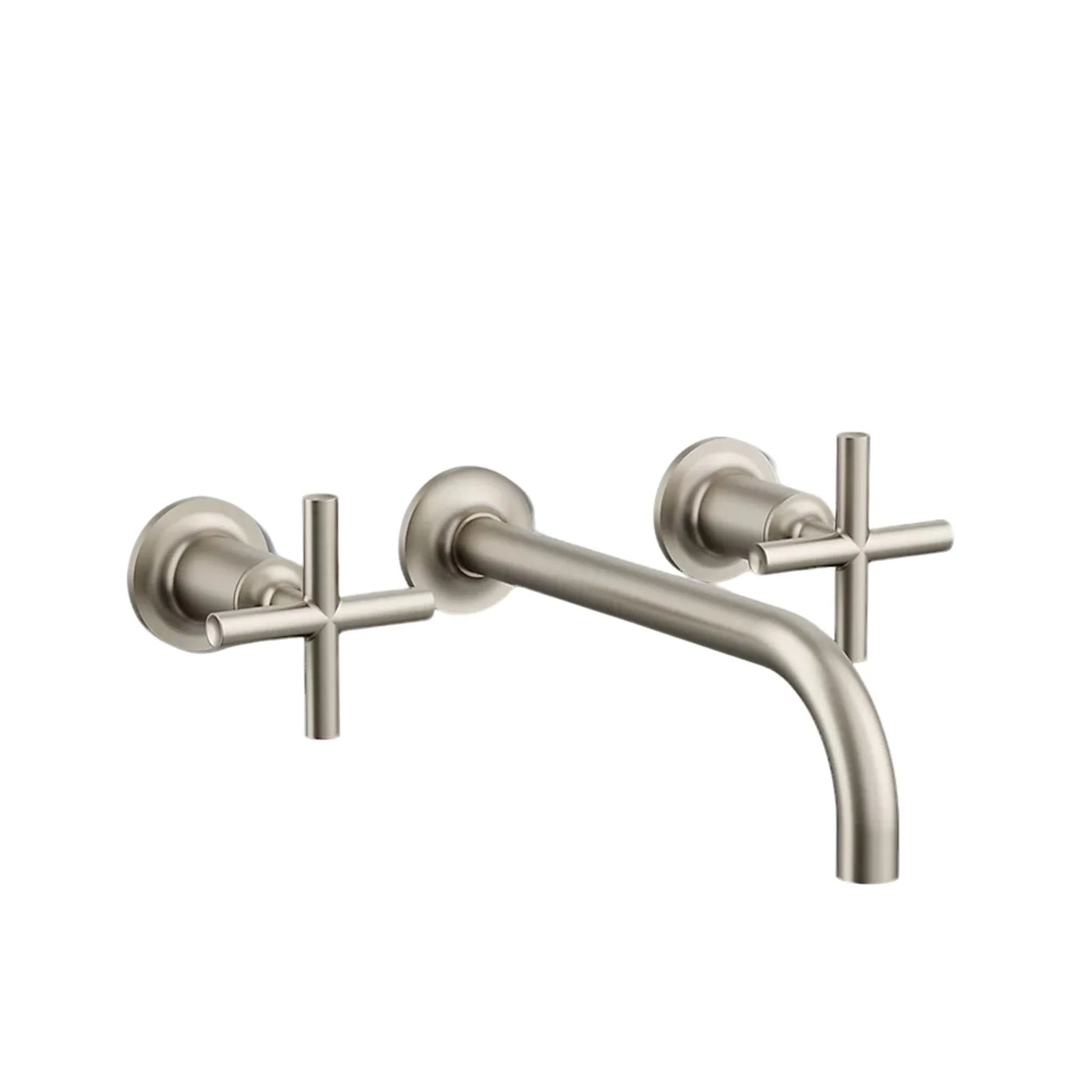 PURIST WALL-MOUNT BATHROOM SINK FAUCET TRIM WITH CROSS HANDLES - Image 8