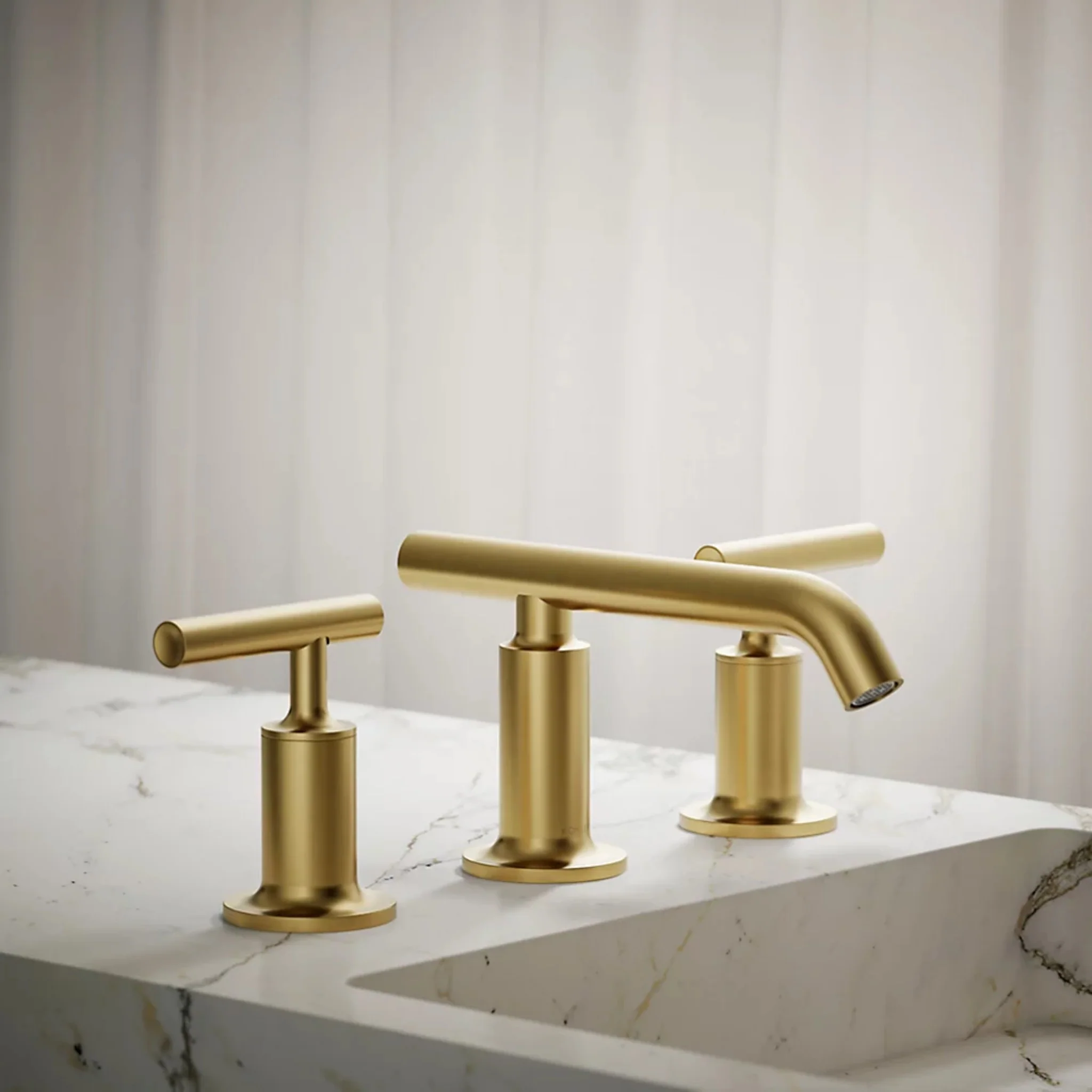 PURIST WIDESPREAD BATHROOM SINK FAUCET WITH LEVER HANDLES - Image 15