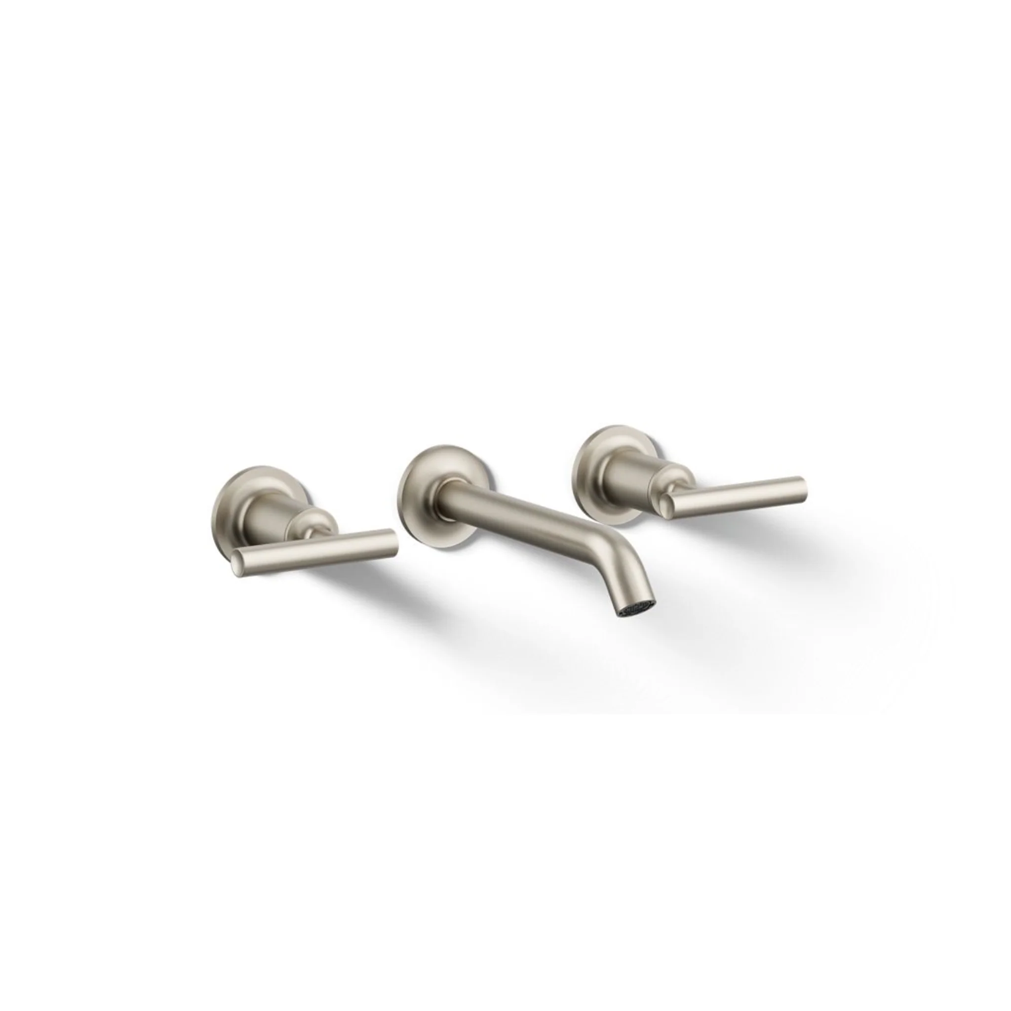 PURIST WIDESPREAD WALL-MOUNT BATHROOM SINK FAUCET TRIM WITH LEVER HANDLES, 1.2 GPM