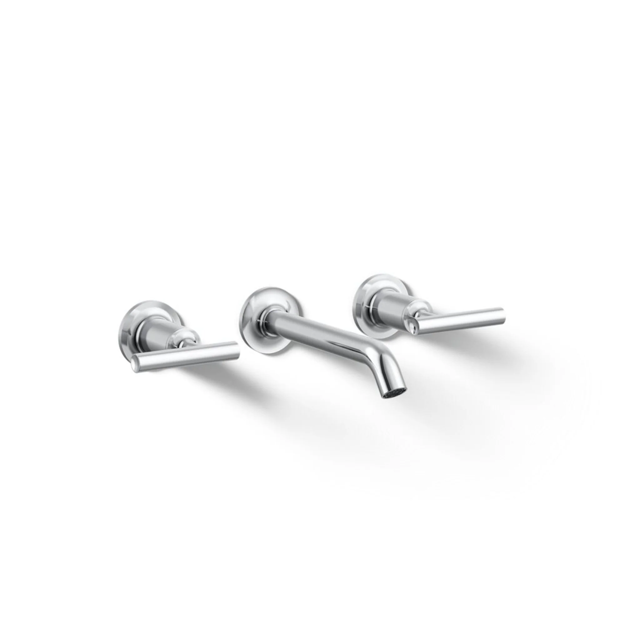 PURIST WIDESPREAD WALL-MOUNT BATHROOM SINK FAUCET TRIM WITH LEVER HANDLES, 1.2 GPM - Image 5