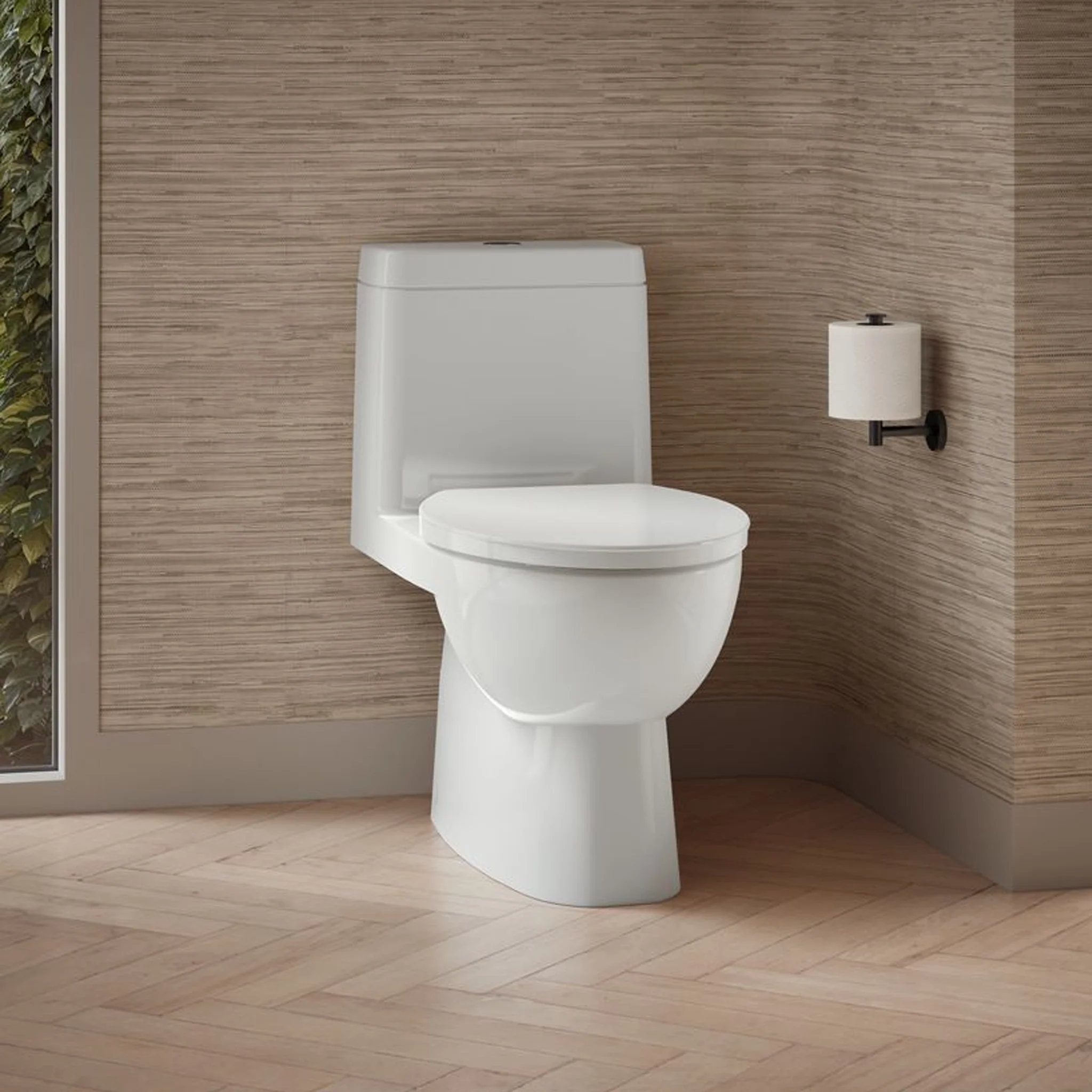 REACH ONE PIECE COMPACT ELONGATED DUAL-FLUSH TOILET - Image 2