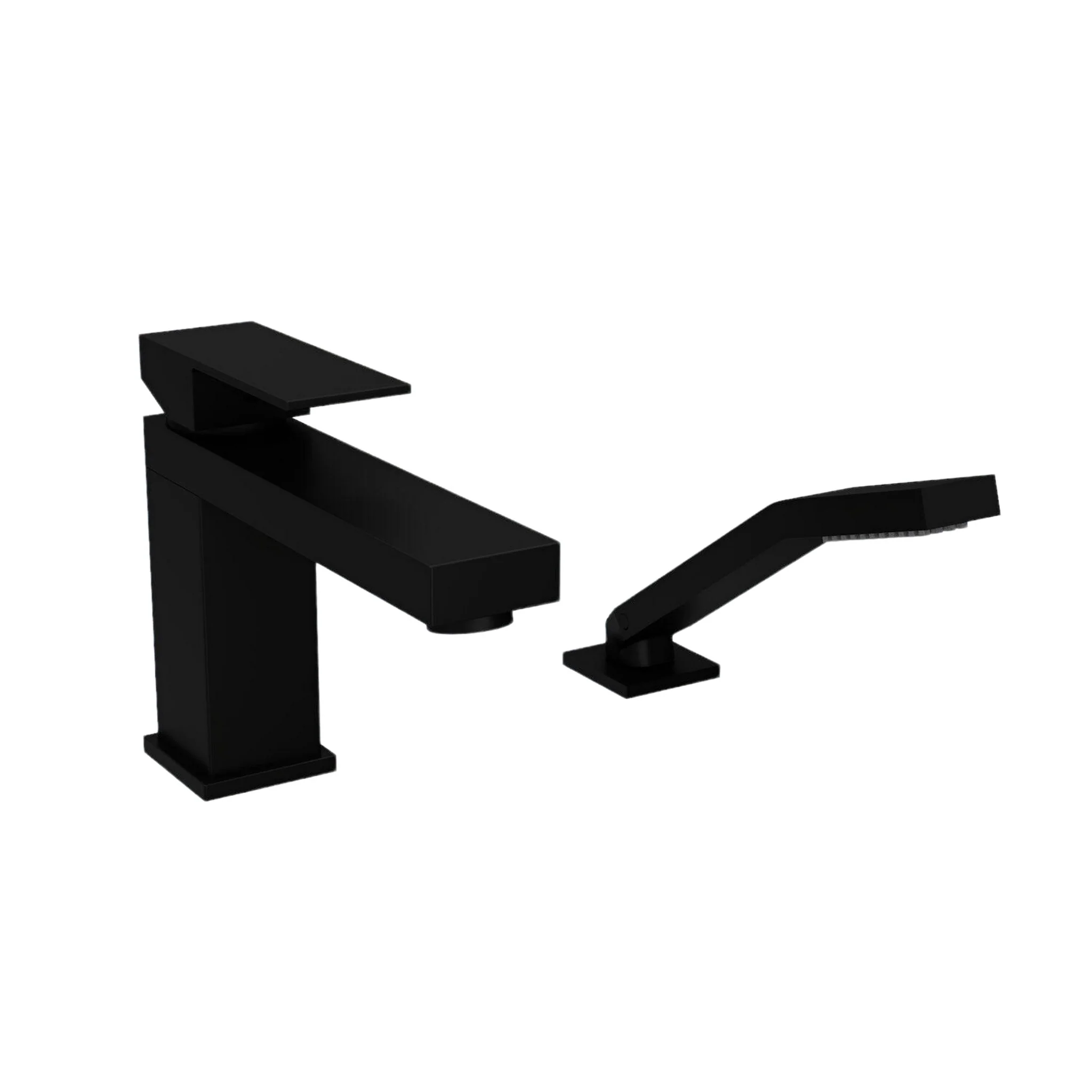 REC B05 2-PIECE DECK MOUNT TUB FILLER WITH HAND SHOWER - Image 2