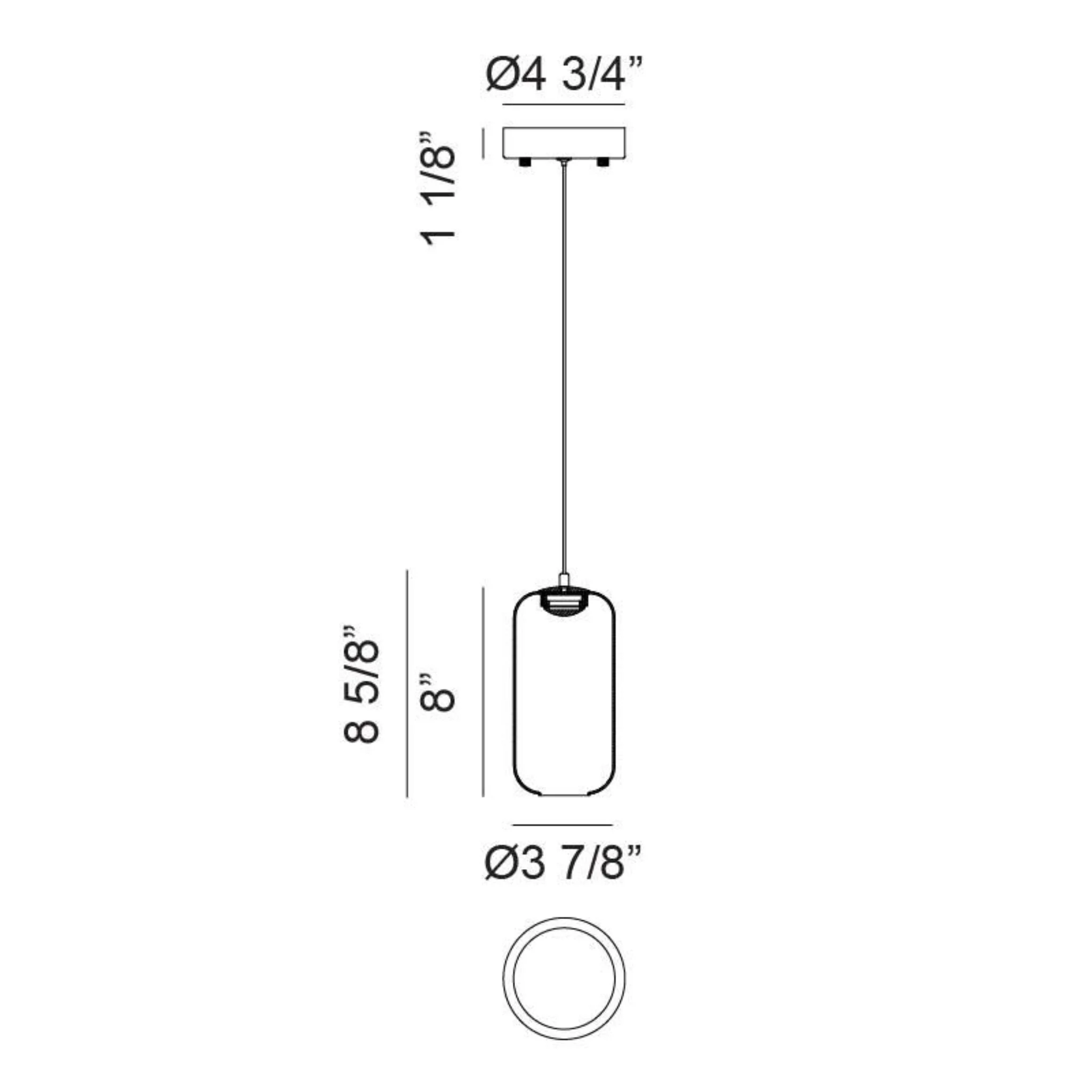 REFRAX 1-LIGHT LED PENDANT (MULTIPLE SIZES) - Image 10