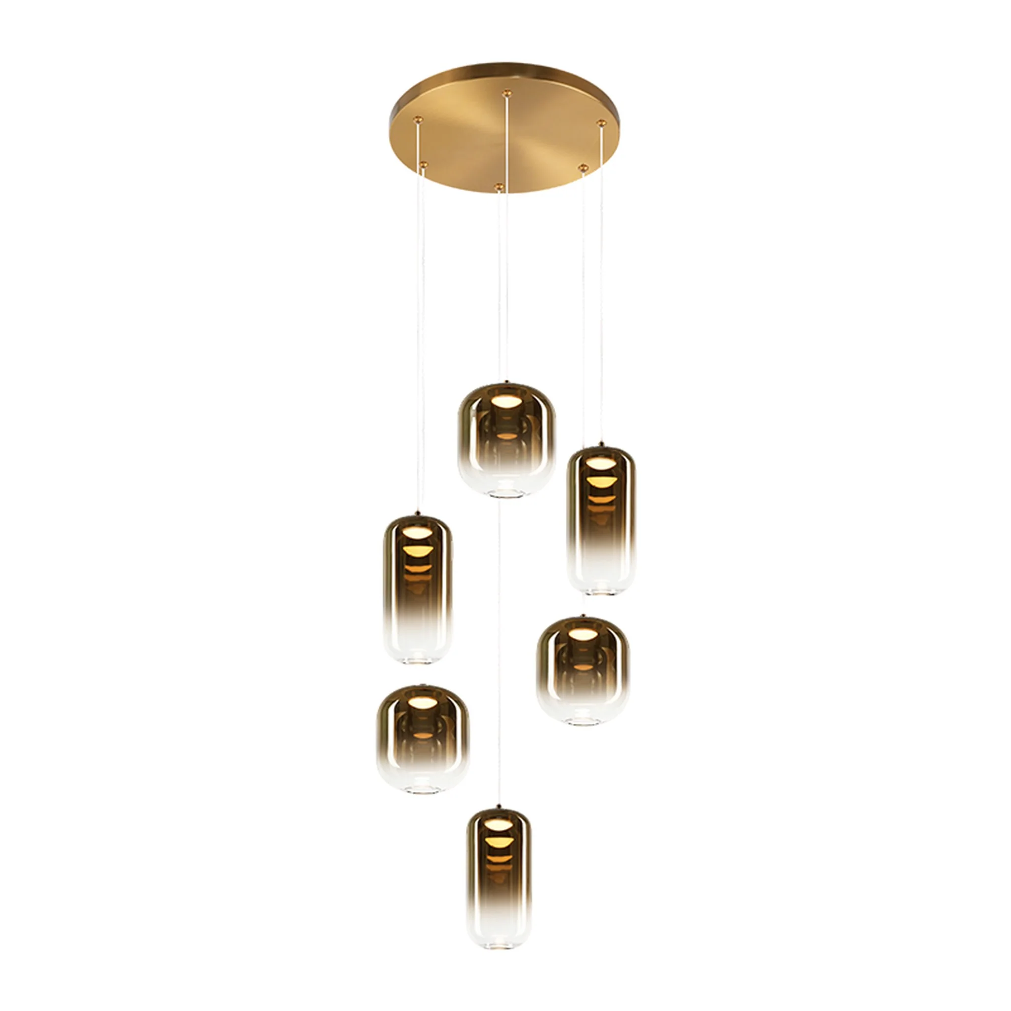 REFRAX 6-LIGHT LED PENDANT