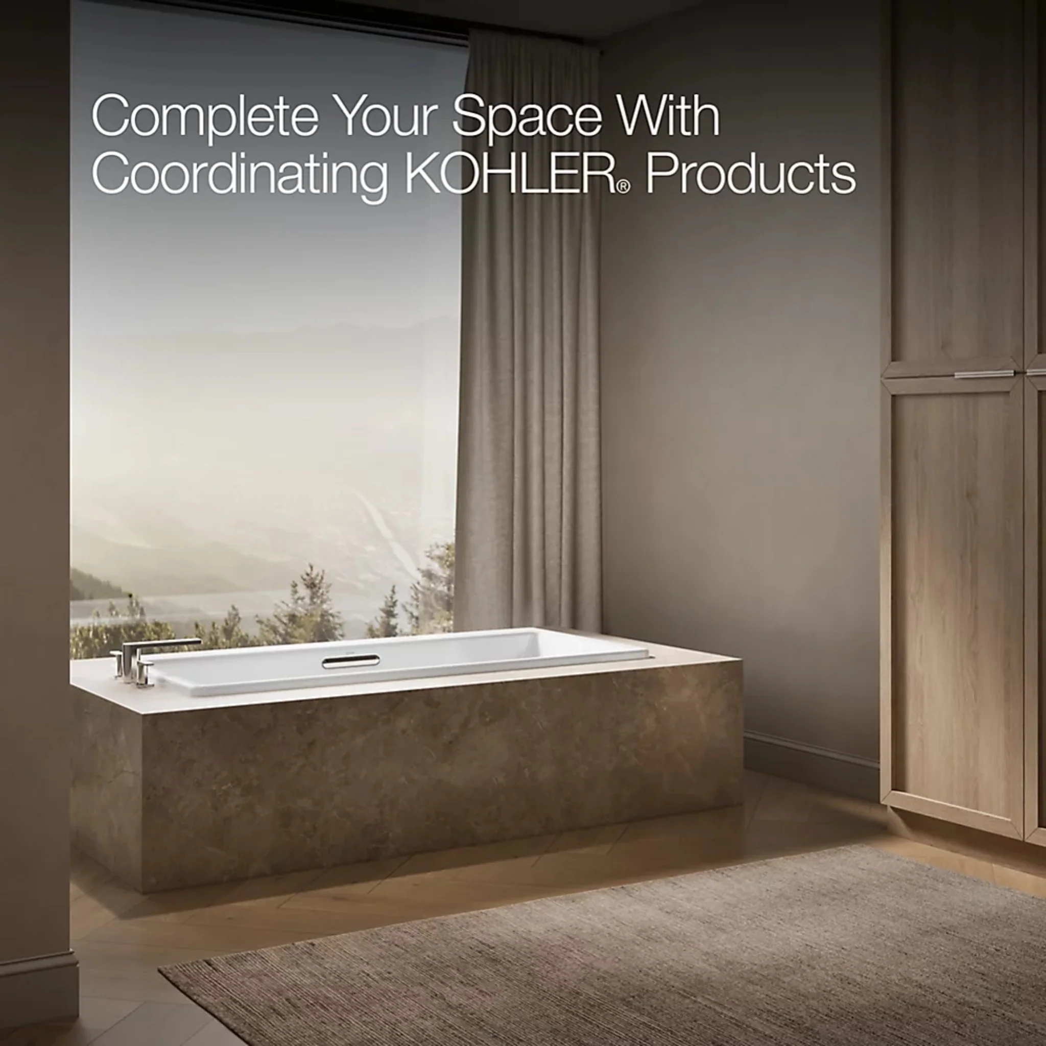 REVE RECTANGLE 67 X 32 INCHES DROP-IN / UNDERMOUNT BATHTUB - Image 6