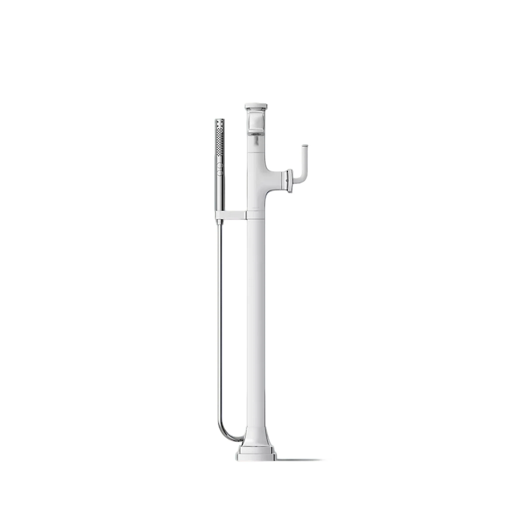 RIFF FLOOR MOUNT BATH FILLER TRIM WITH HANDSHOWER - Image 22