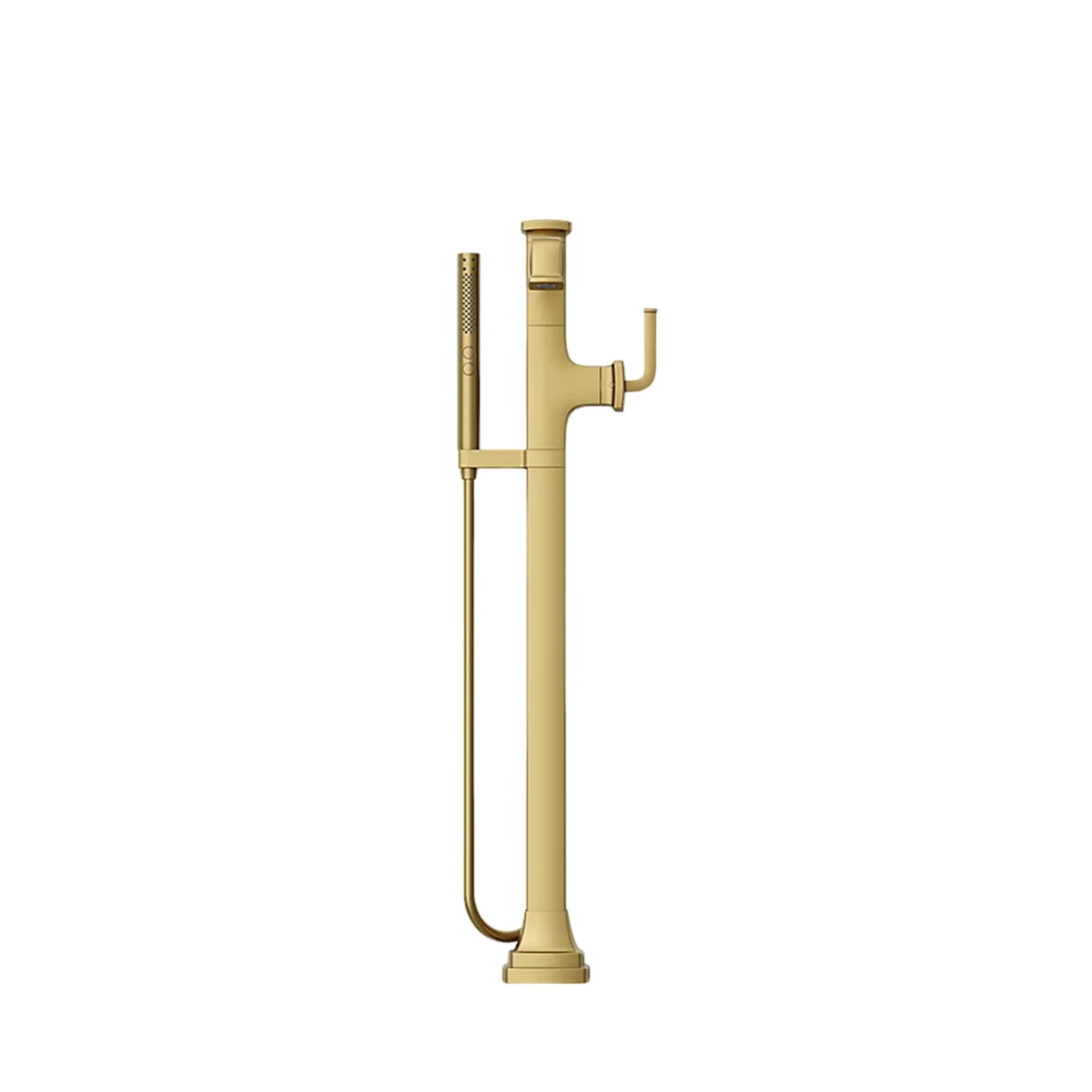 RIFF FLOOR MOUNT BATH FILLER TRIM WITH HANDSHOWER - Image 24