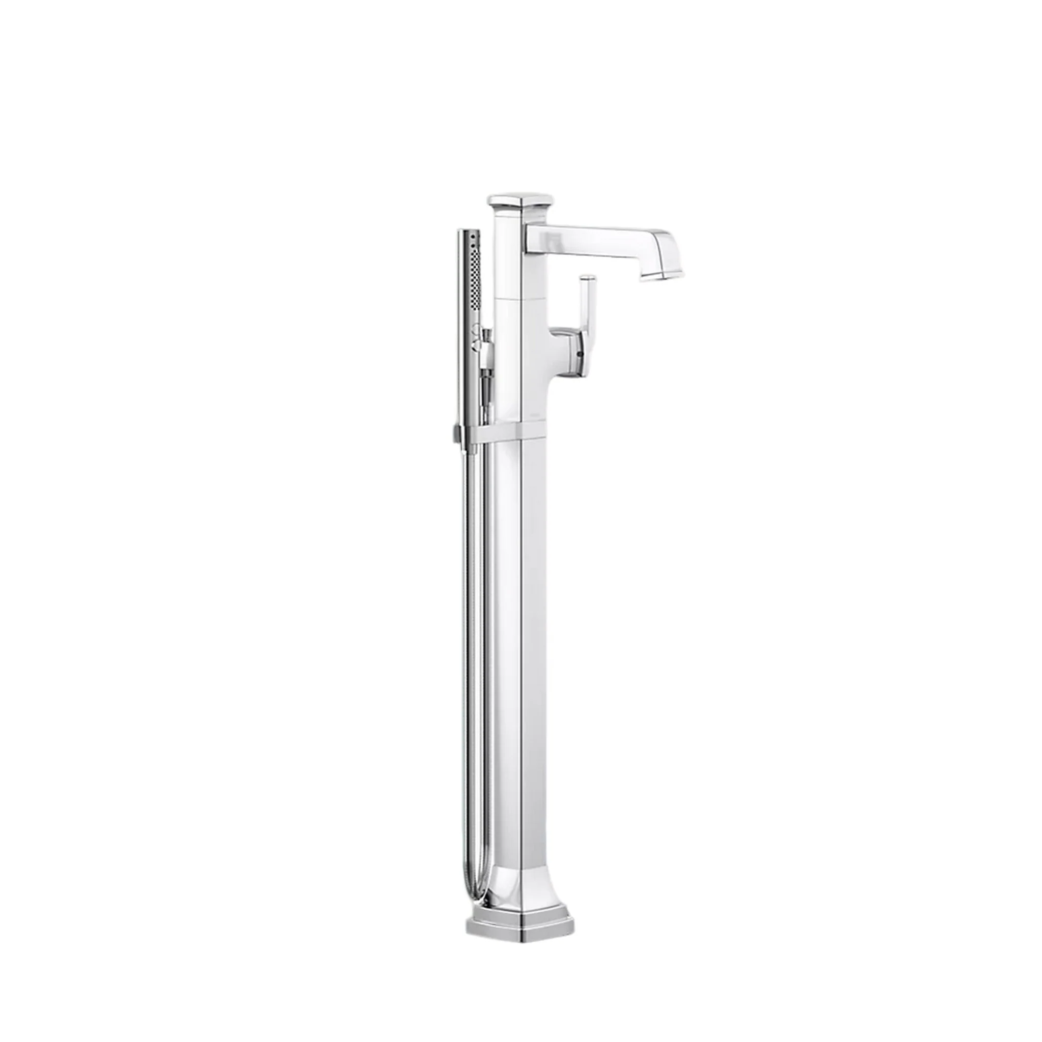 RIFF FLOOR MOUNT BATH FILLER TRIM WITH HANDSHOWER - Image 3