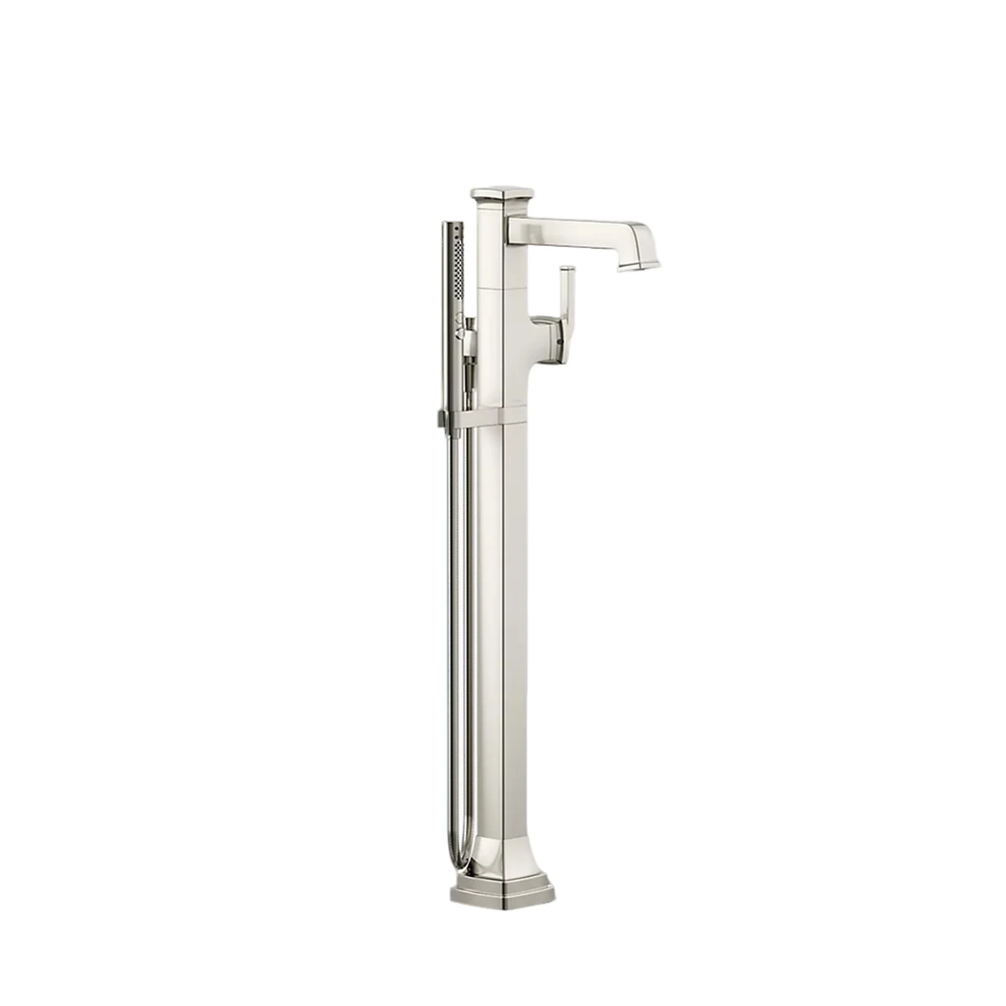 RIFF FLOOR MOUNT BATH FILLER TRIM WITH HANDSHOWER - Image 4