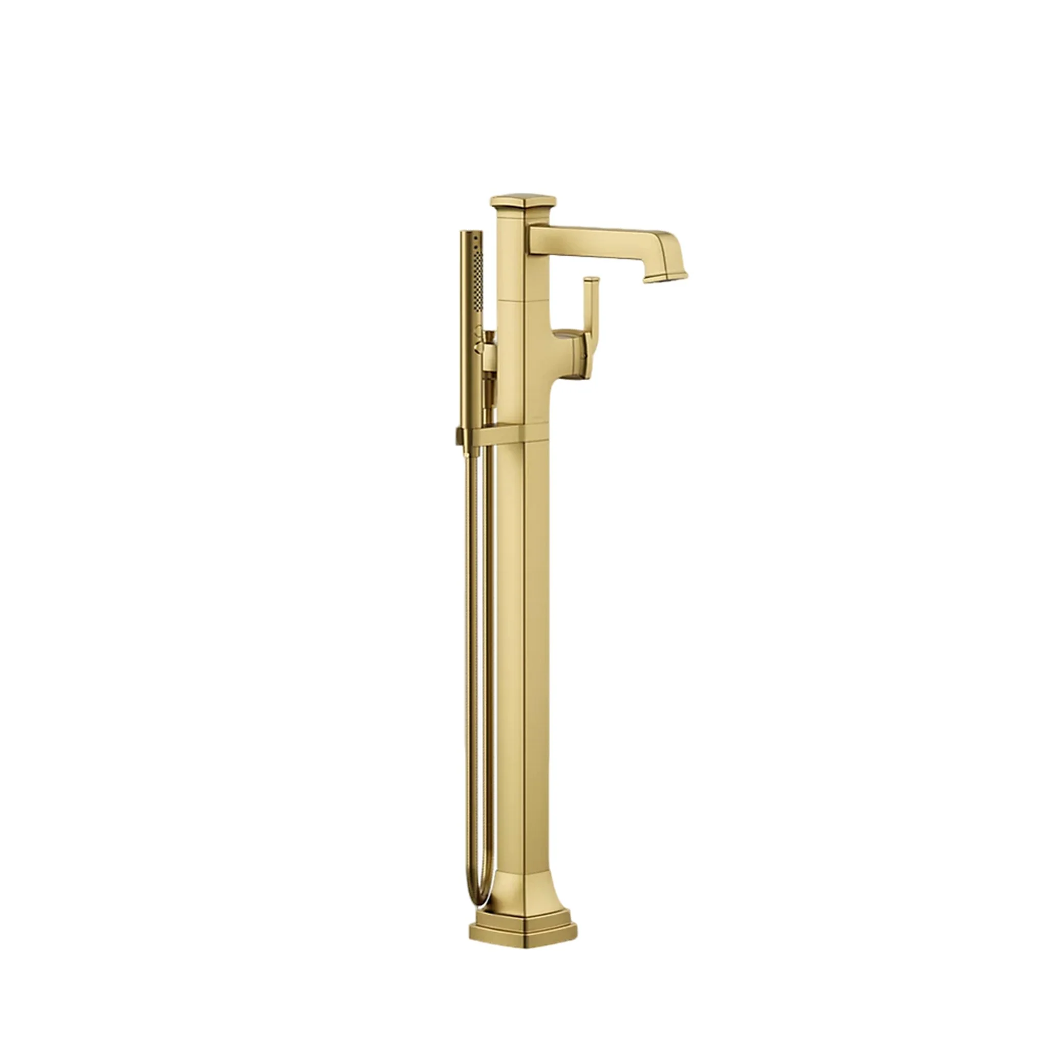 RIFF FLOOR MOUNT BATH FILLER TRIM WITH HANDSHOWER - Image 5