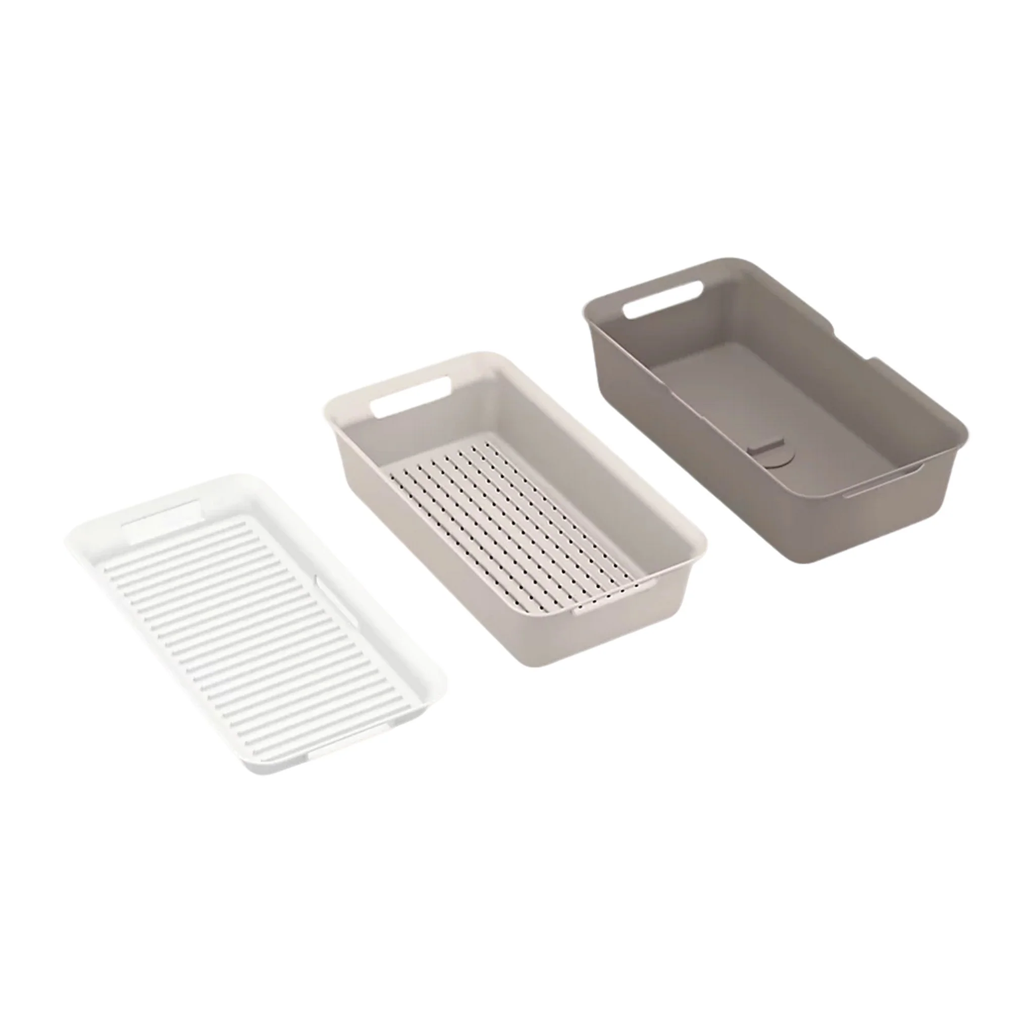 RIVERBY® THREE-PIECE WORKSTATION SINK ACCESSORY SET