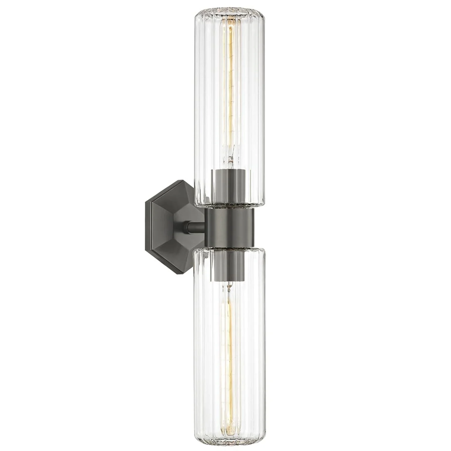 ROEBLING TWO LIGHT WALL SCONCE - Image 2