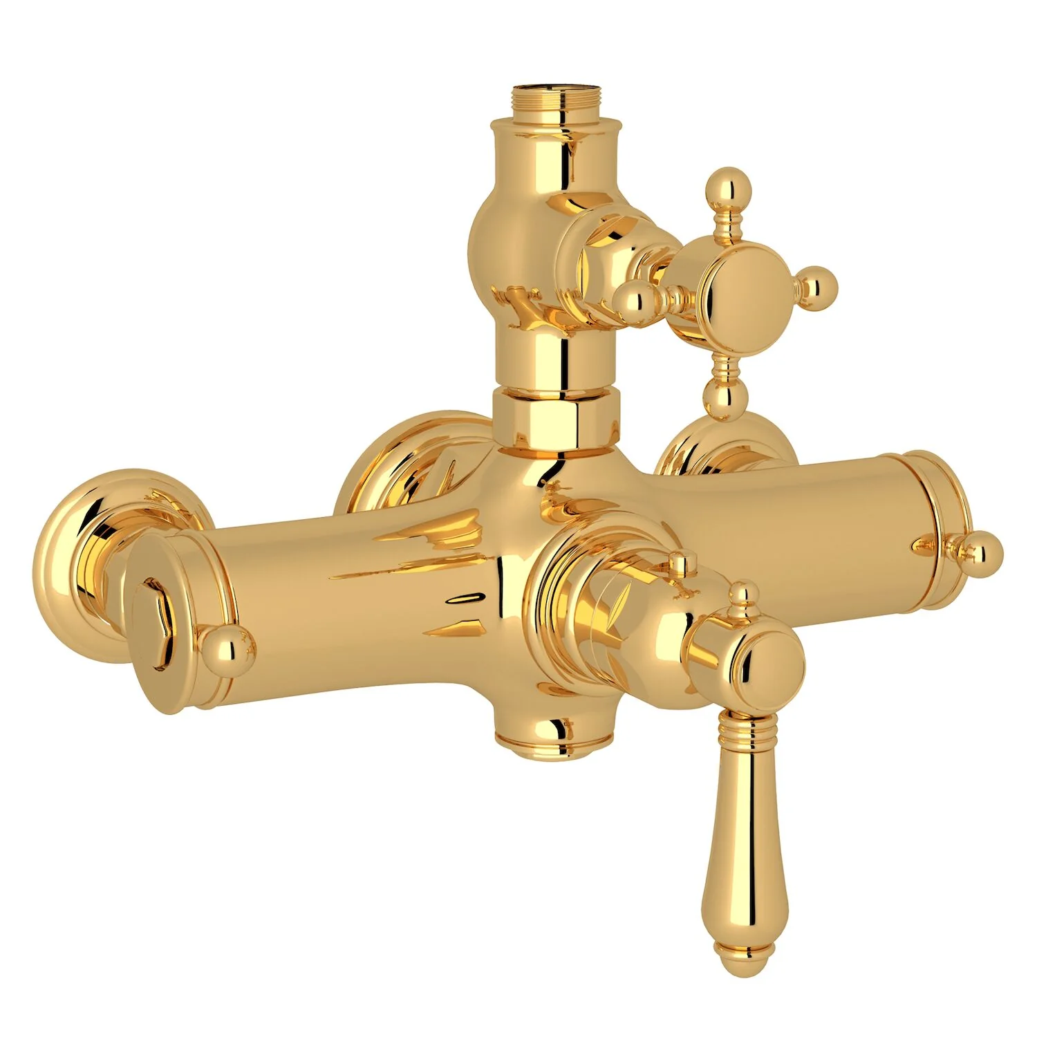 ROHL® EXPOSED THERM VALVE WITH VOLUME AND TEMPERATURE CONTROL (CROSS HANDLE) - Image 2
