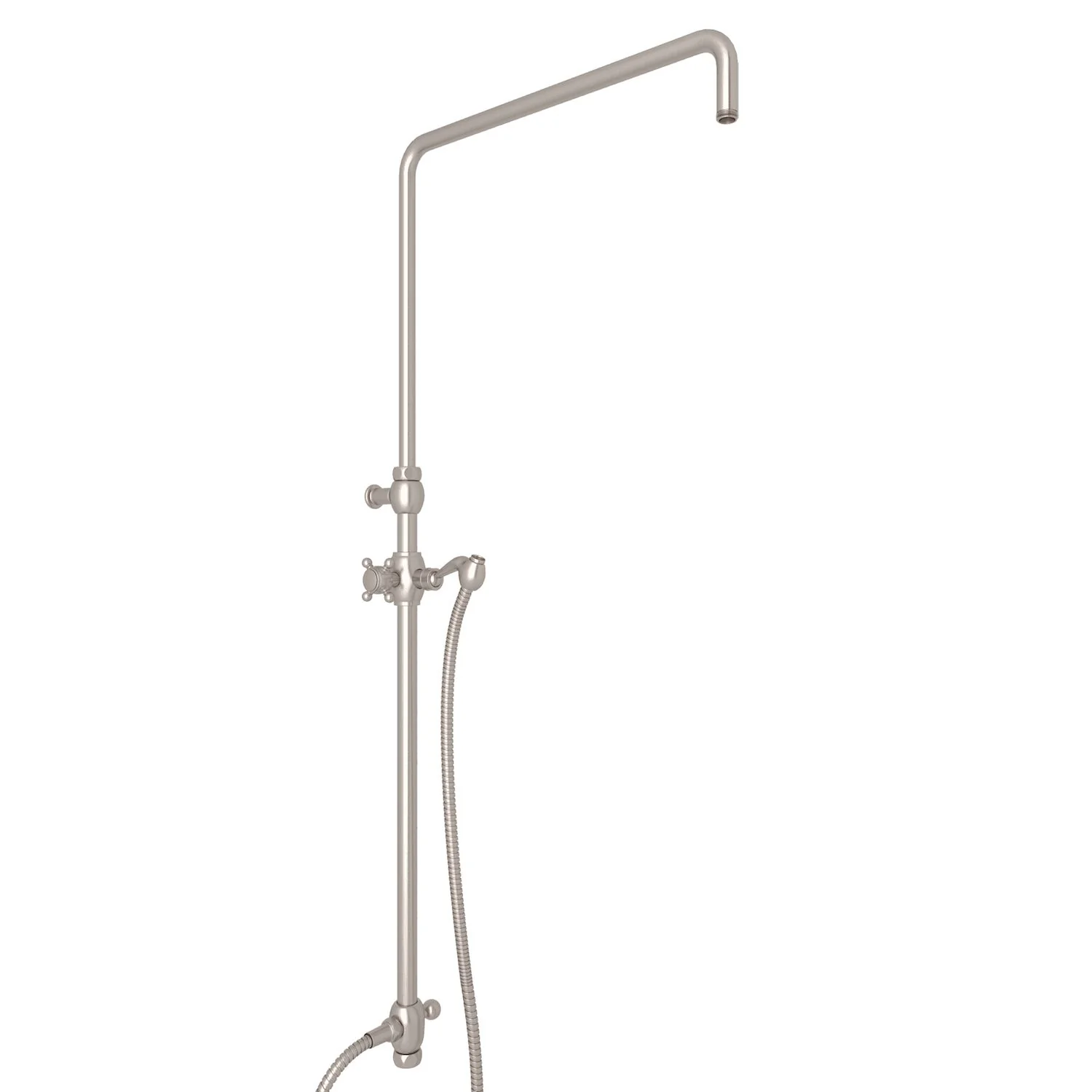 ROHL® RISER WITH DIVERTER, HOSE AND SLIDING HANDSHOWER HOLDER - Image 4
