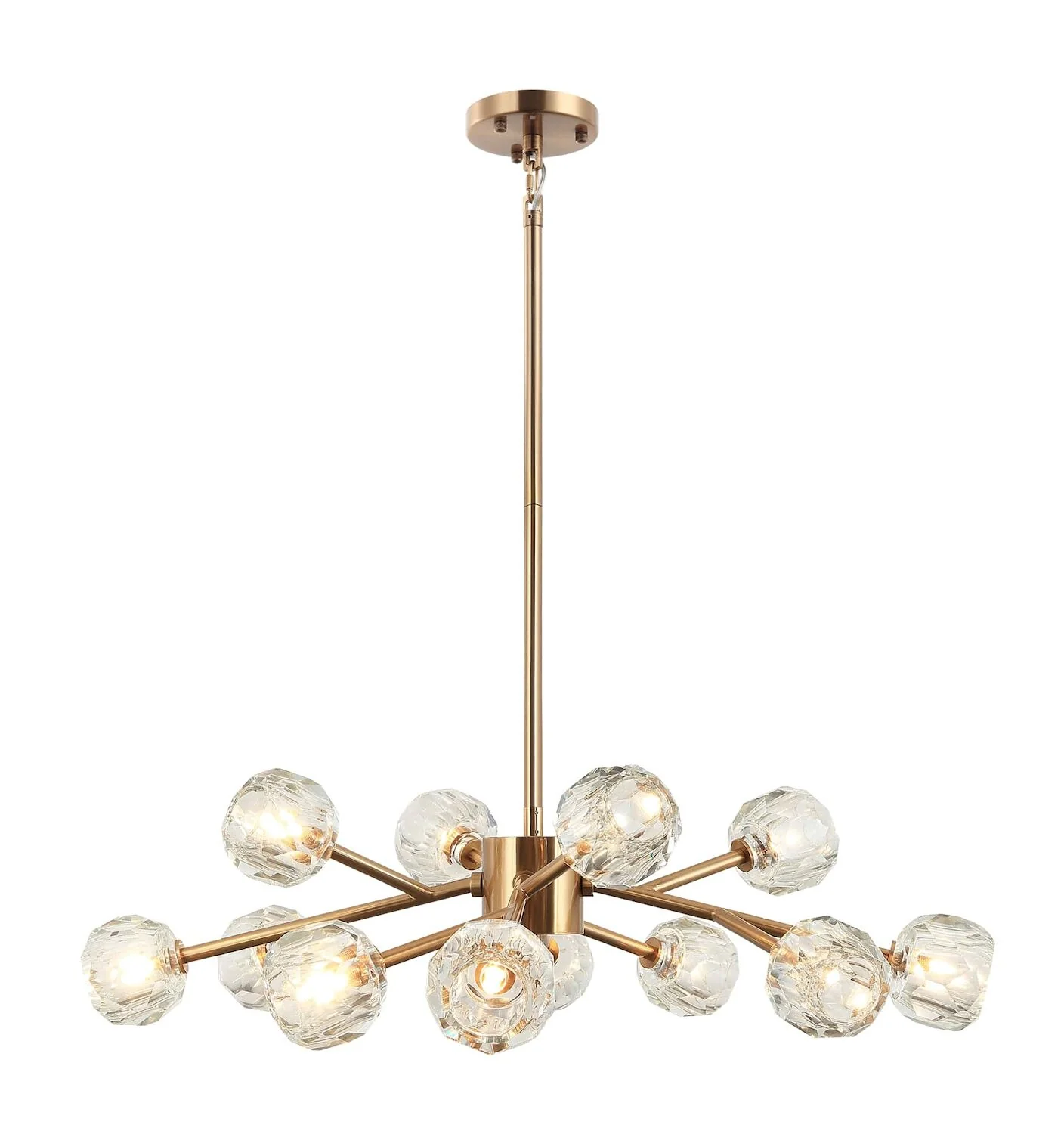 ROSA 12 LIGHT CHANDELIER - Image 2