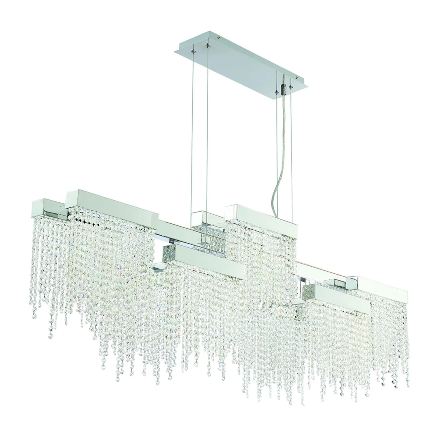 ROSSI 10-LIGHT LED CHANDELIER