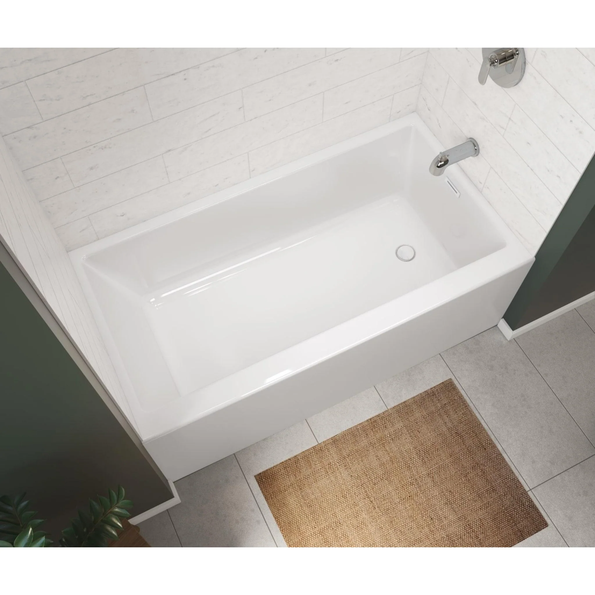 RUBIX 6032 AFR ACRYLIC ALCOVE BATHTUB - Image 5