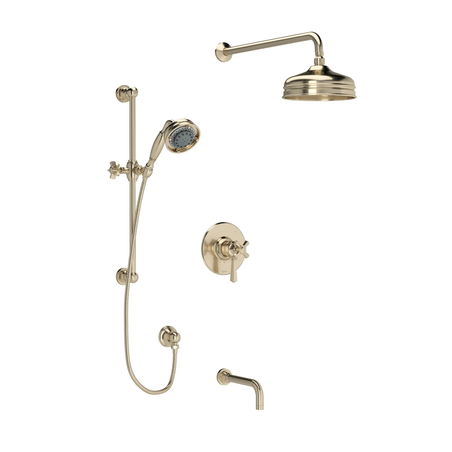 SAN GIOVANNI 1/2" THERMOSTATIC & PRESSURE BALANCE 3 FUNCTION SYSTEM WITH INTEGRATED VOLUME CONTROL - Image 2