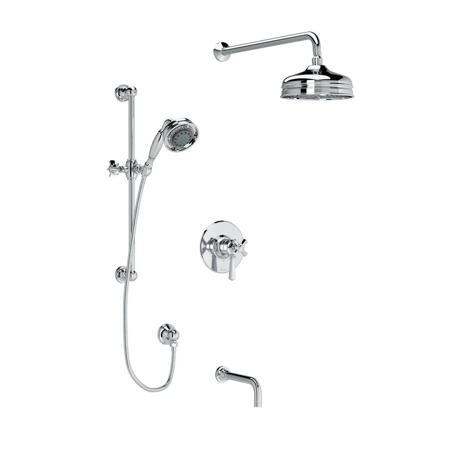 SAN GIOVANNI 1/2" THERMOSTATIC & PRESSURE BALANCE 3 FUNCTION SYSTEM WITH INTEGRATED VOLUME CONTROL - Image 3