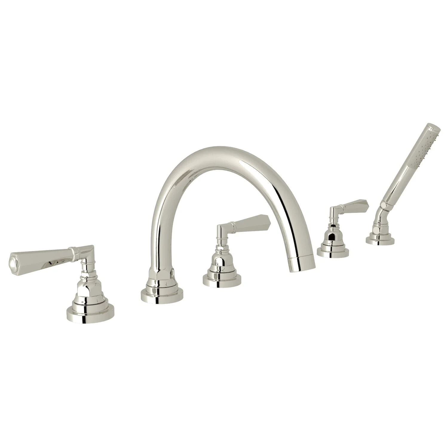 SAN GIOVANNI 5-HOLE DECK MOUNT TUB FILLER (LEVER HANDLE) - Image 2