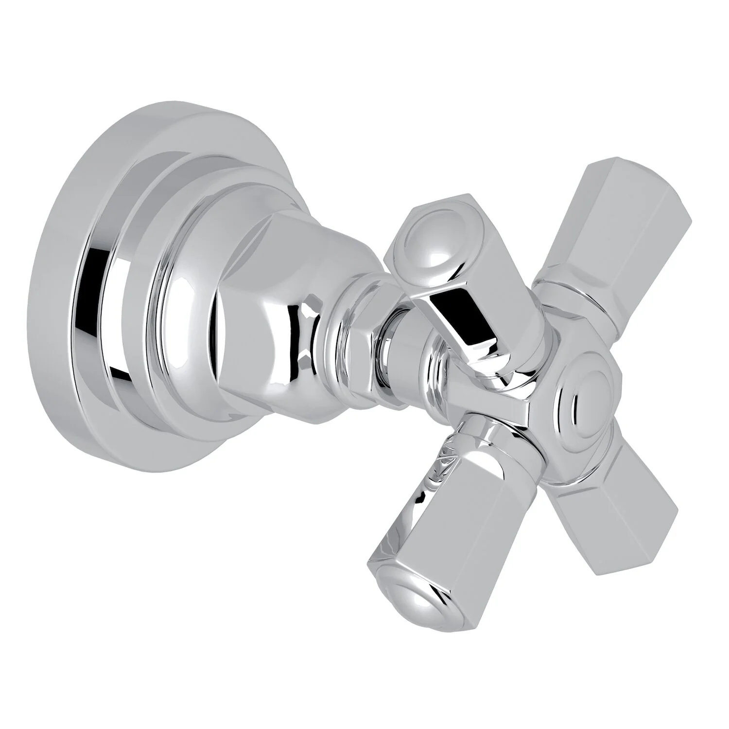 SAN GIOVANNI TRIM FOR VOLUME CONTROL AND DIVERTER (CROSS HANDLE)