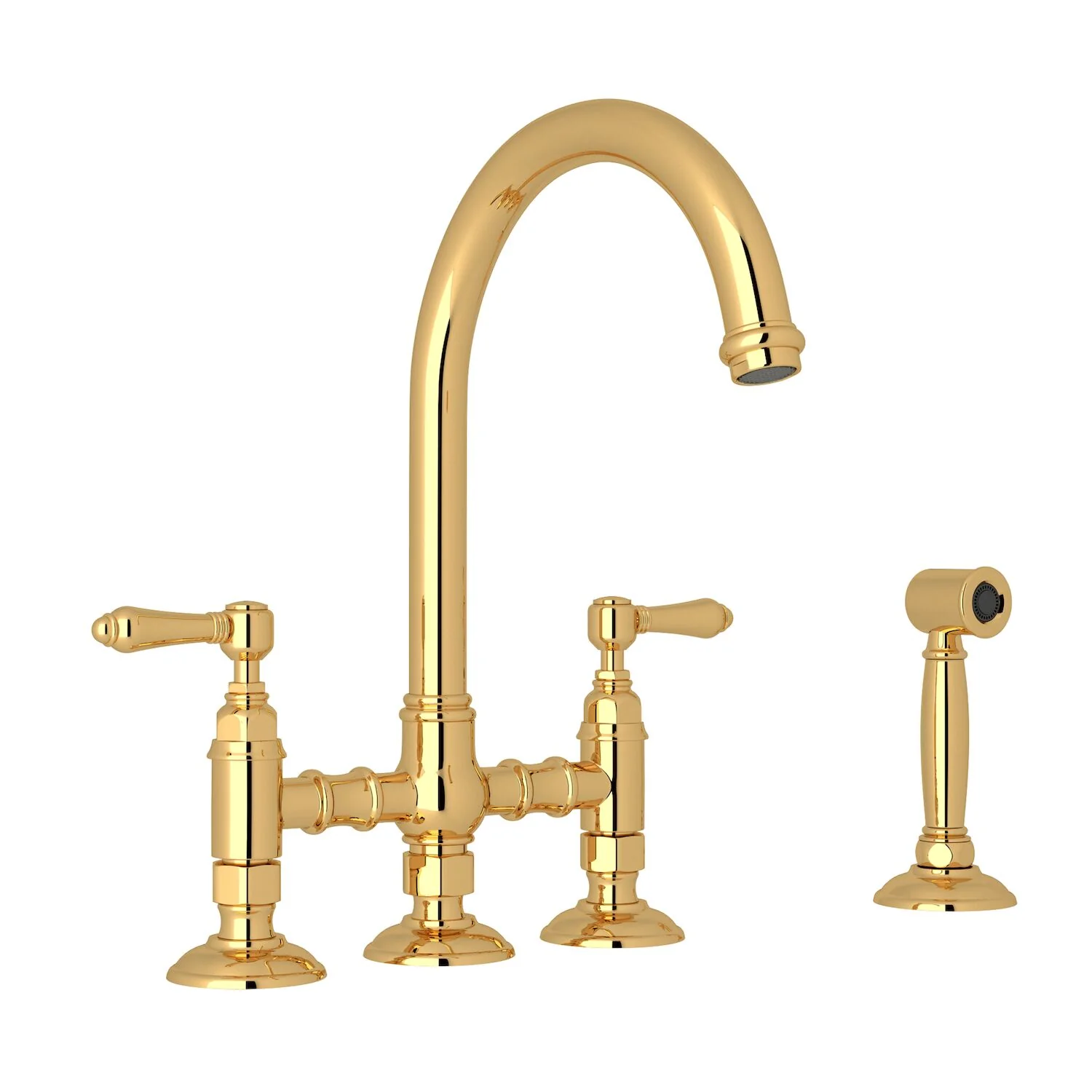 SAN JULIO® BRIDGE KITCHEN FAUCET WITH SIDE SPRAY (LEVER HANDLE) - Image 2