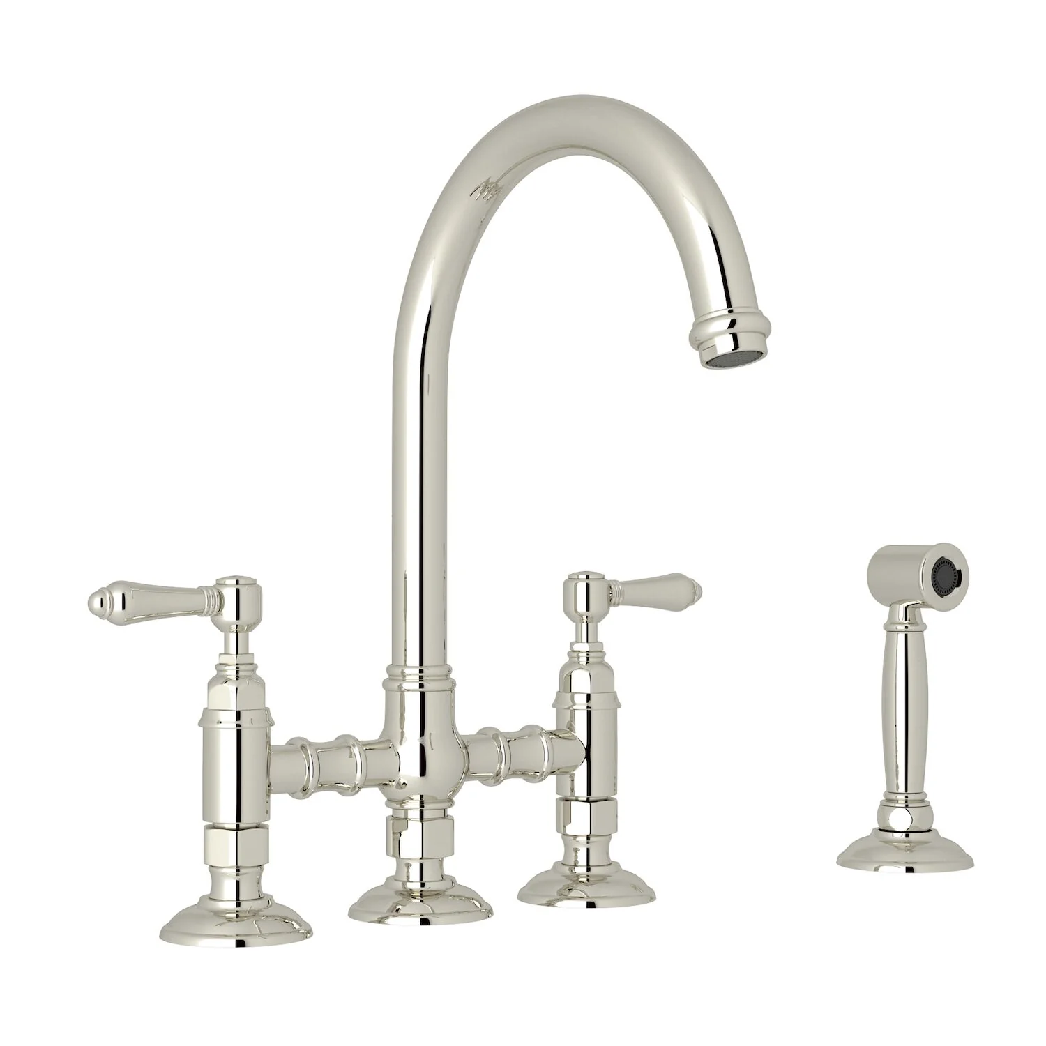 SAN JULIO® BRIDGE KITCHEN FAUCET WITH SIDE SPRAY (LEVER HANDLE) - Image 3