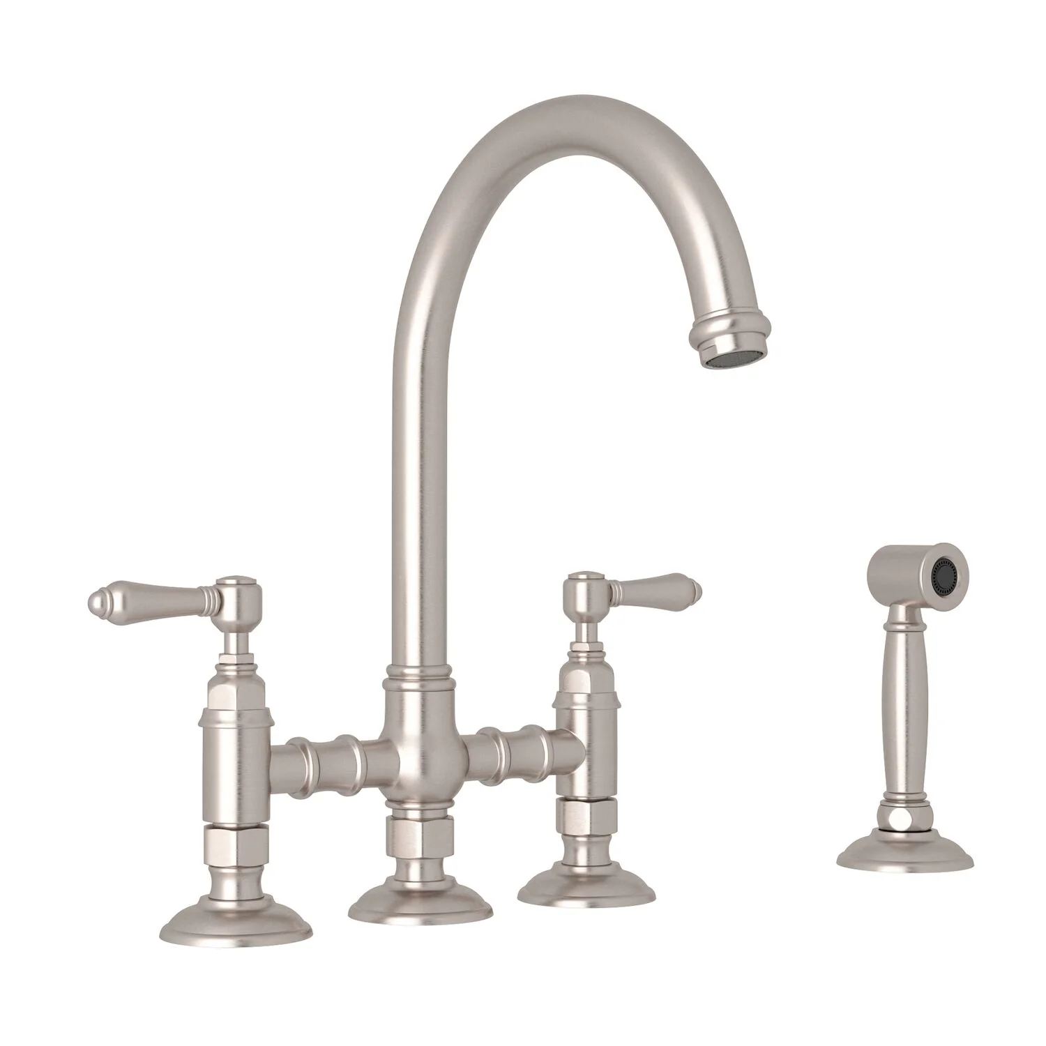 SAN JULIO® BRIDGE KITCHEN FAUCET WITH SIDE SPRAY (LEVER HANDLE) - Image 4