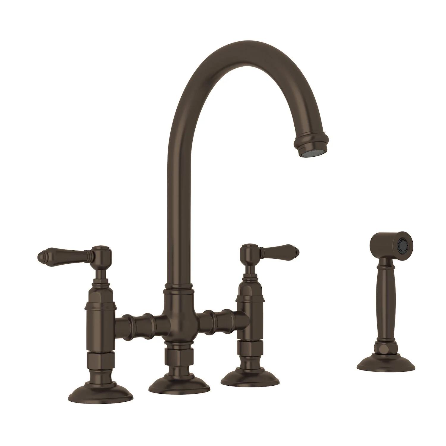 SAN JULIO® BRIDGE KITCHEN FAUCET WITH SIDE SPRAY (LEVER HANDLE) - Image 5