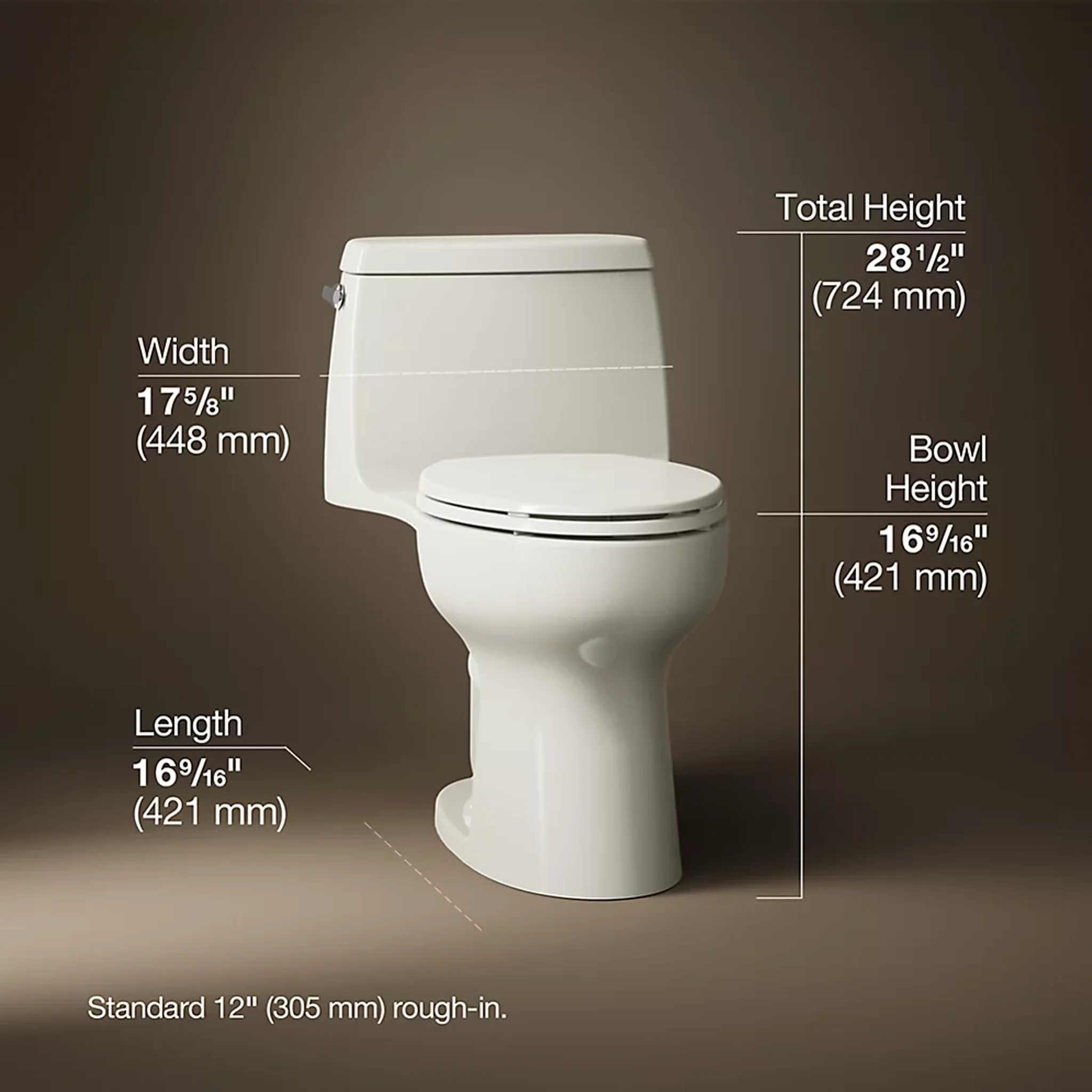 SANTA ROSA ONE-PIECE COMPACT ELONGATED TOILET - Image 5