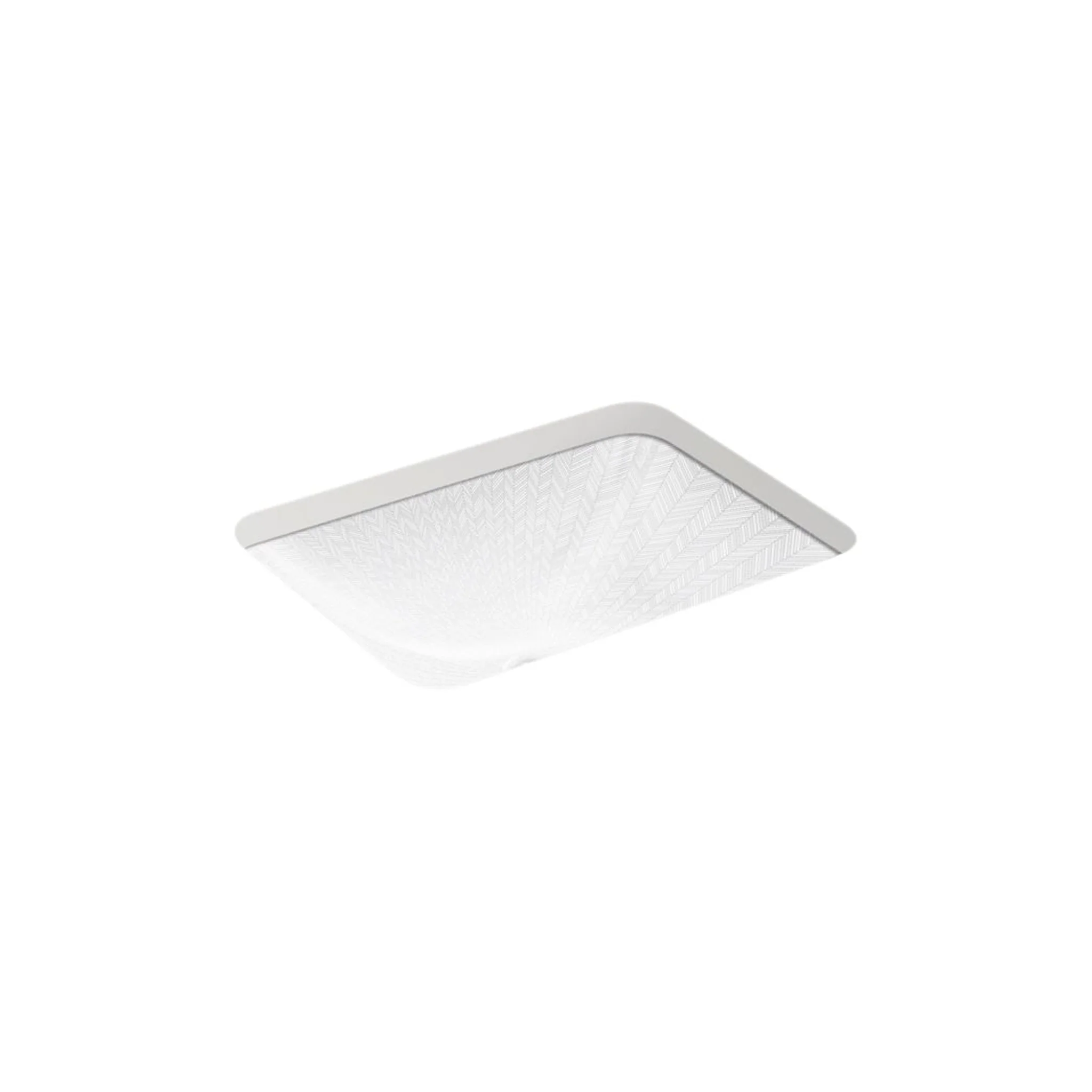 SARTORIAL™ HERRINGBONE CAXTON® UNDERMOUNT BATHROOM SINK