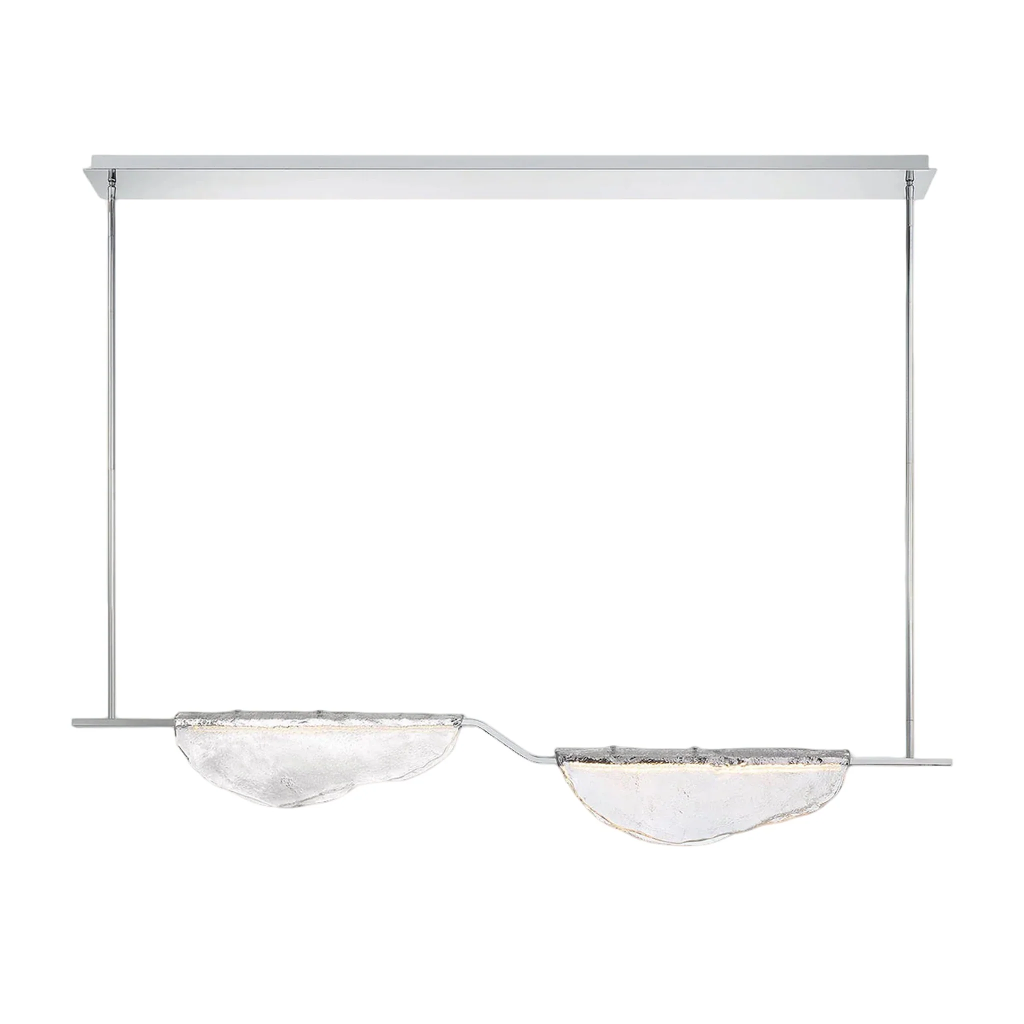SAVONA 2-LIGHT LINEAR LED CHANDELIER - Image 7