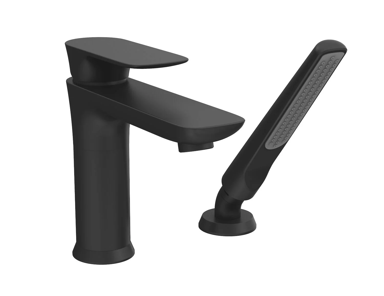 SENS B45 2-PIECE DECK MOUNT TUB FILLER WITH HAND SHOWER - Image 2