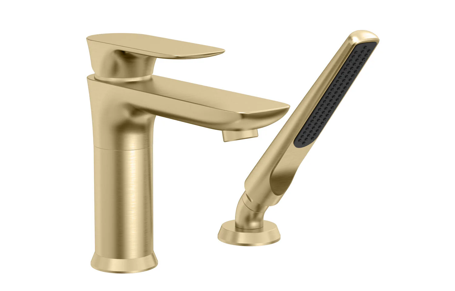 SENS B45 2-PIECE DECK MOUNT TUB FILLER WITH HAND SHOWER - Image 3