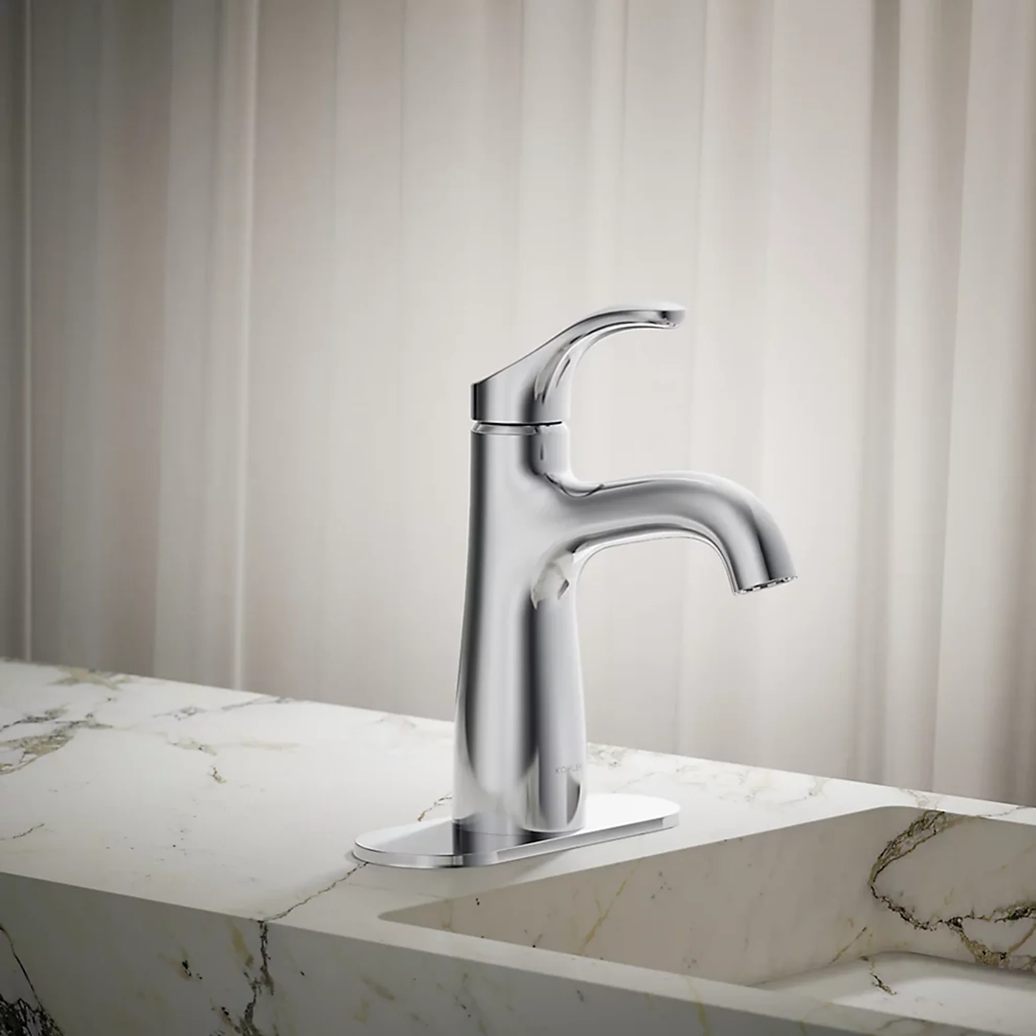 SIMPLICE SINGLE-HANDLE BATHROOM SINK FAUCET, 1.2 GPM - Image 2