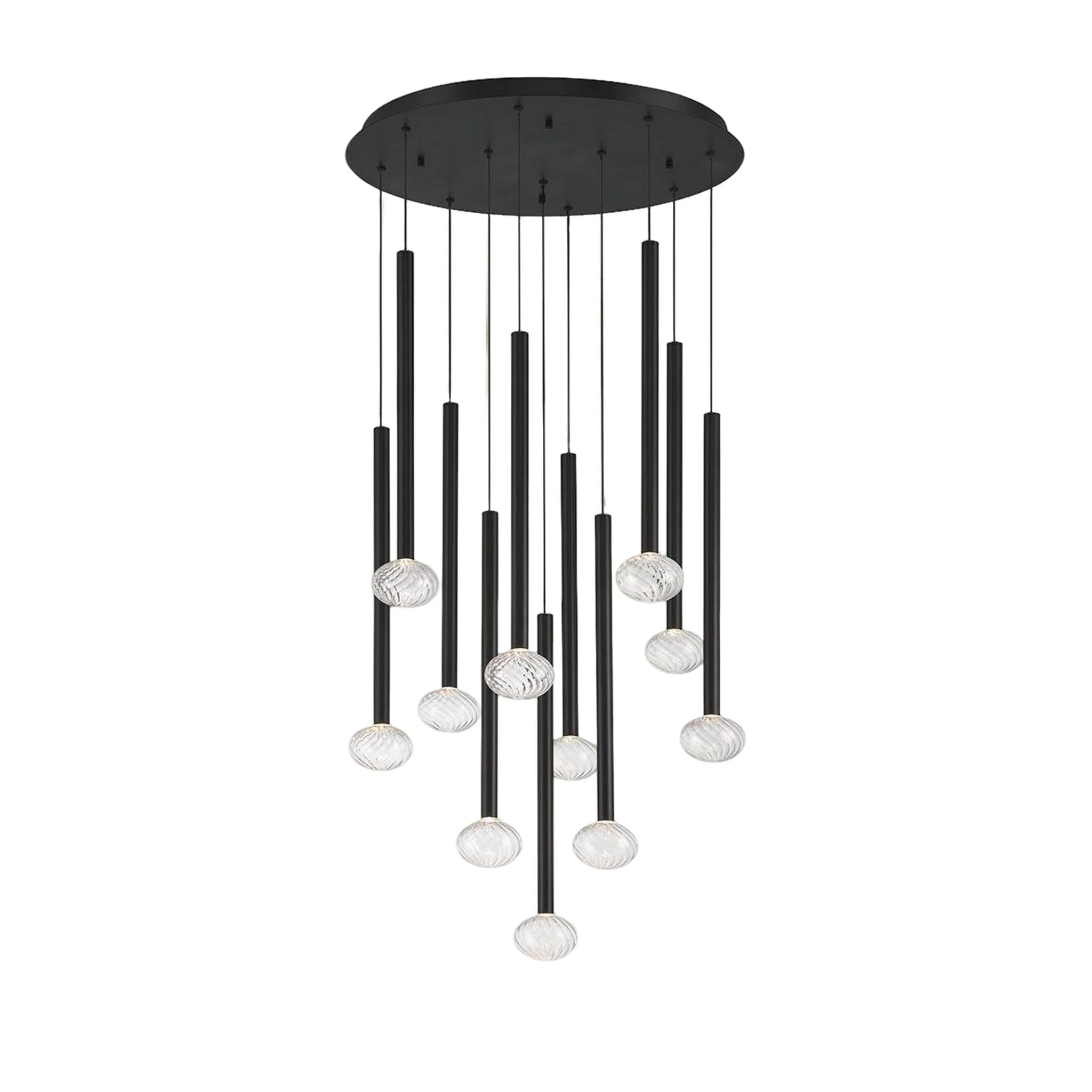 SOFFIO ROUND LED CHANDELIER (MULTIPLE SIZES)