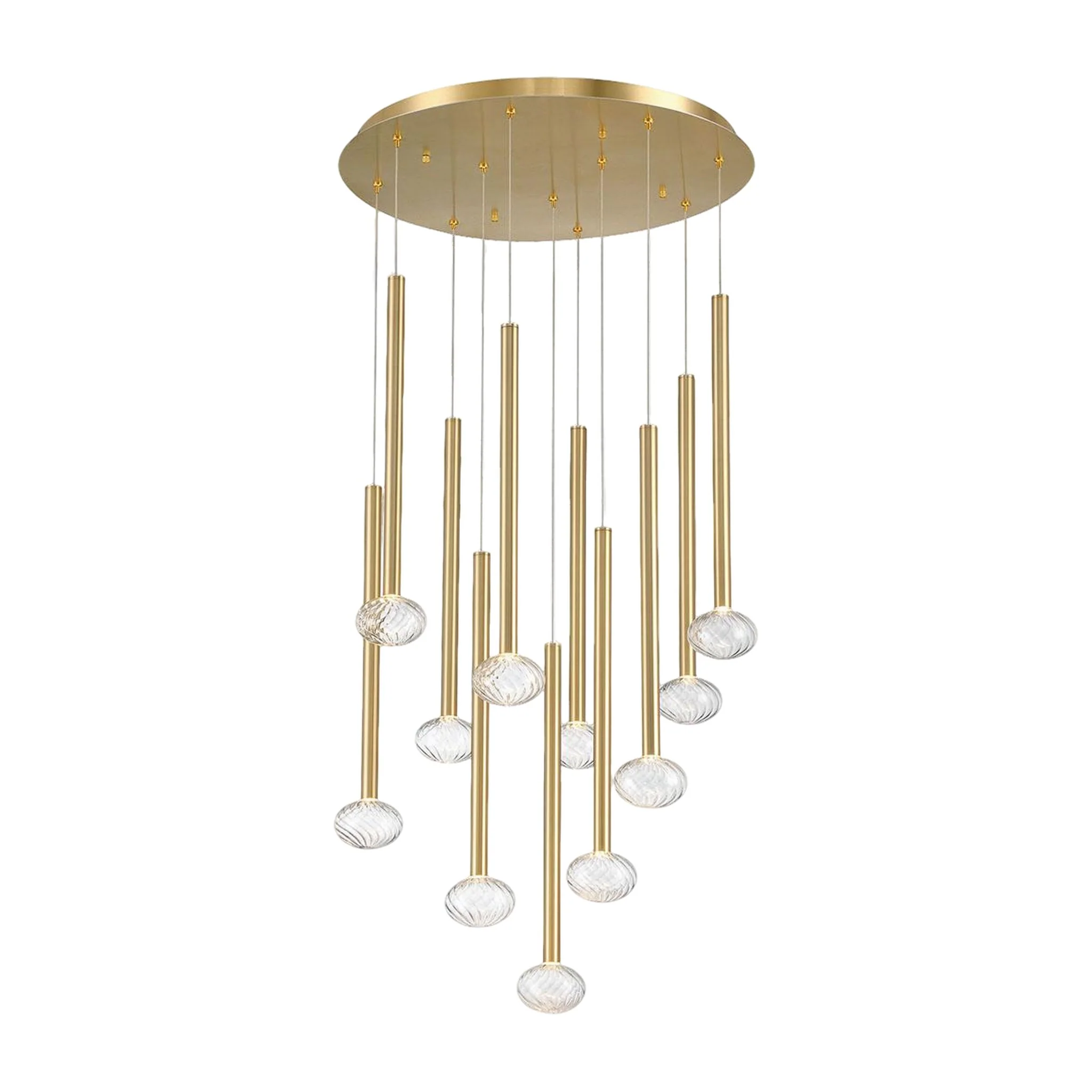 SOFFIO ROUND LED CHANDELIER (MULTIPLE SIZES) - Image 2