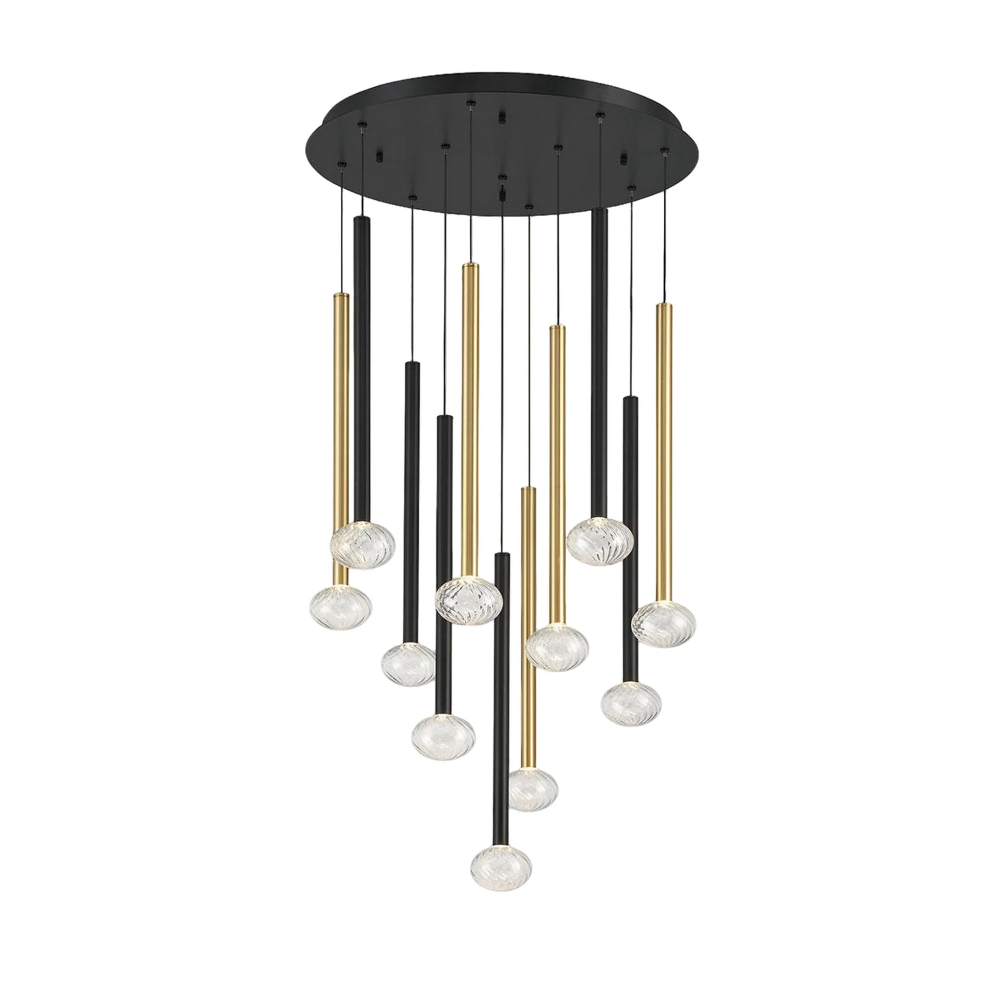 SOFFIO ROUND LED CHANDELIER (MULTIPLE SIZES) - Image 3