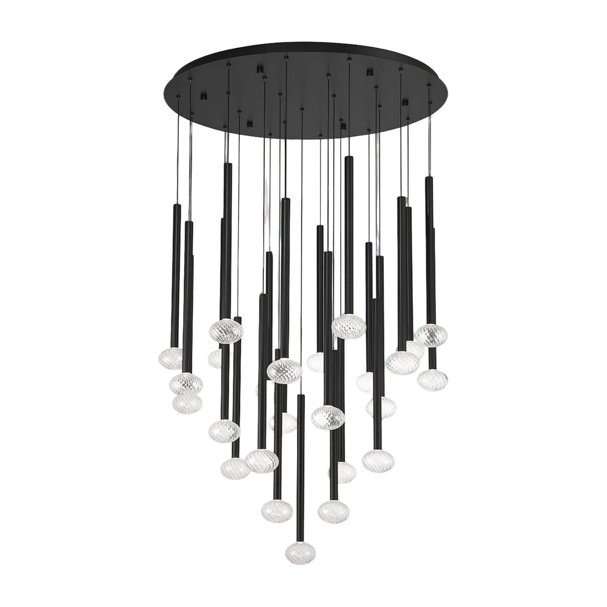 SOFFIO ROUND LED CHANDELIER (MULTIPLE SIZES) - Image 4