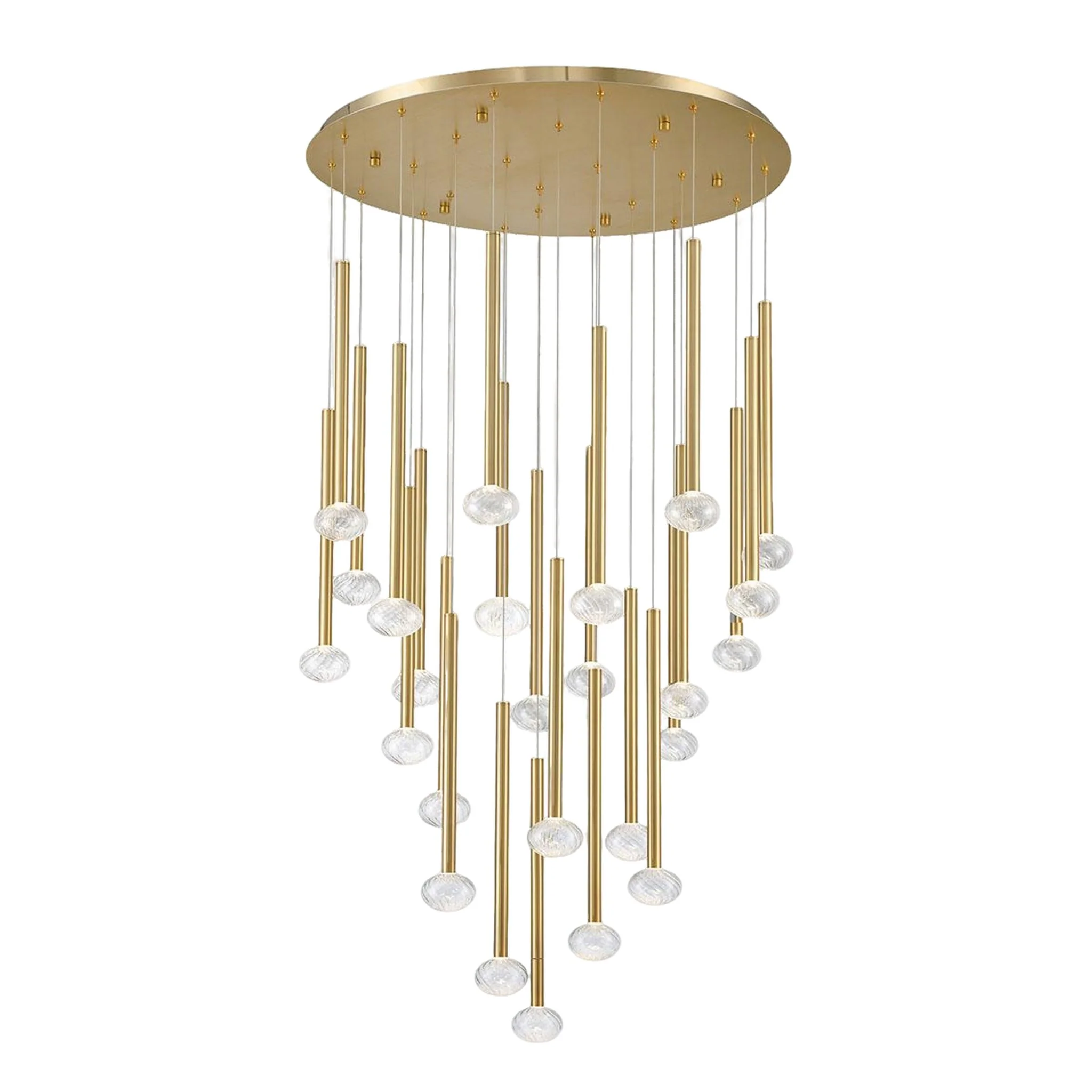 SOFFIO ROUND LED CHANDELIER (MULTIPLE SIZES) - Image 5