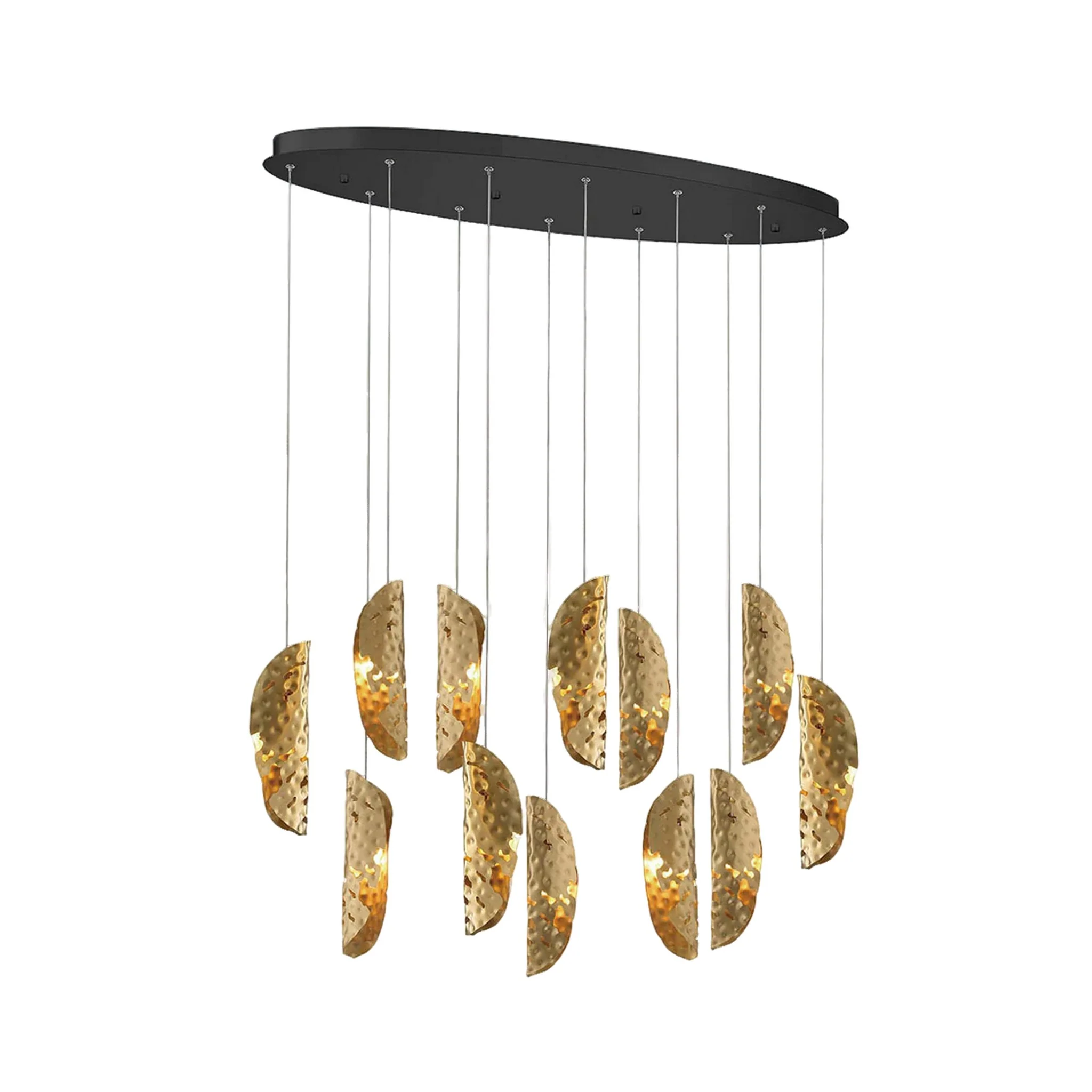 SORRENTO OVAL LED CHANDELIER (MULTIPLE SIZES) - Image 10