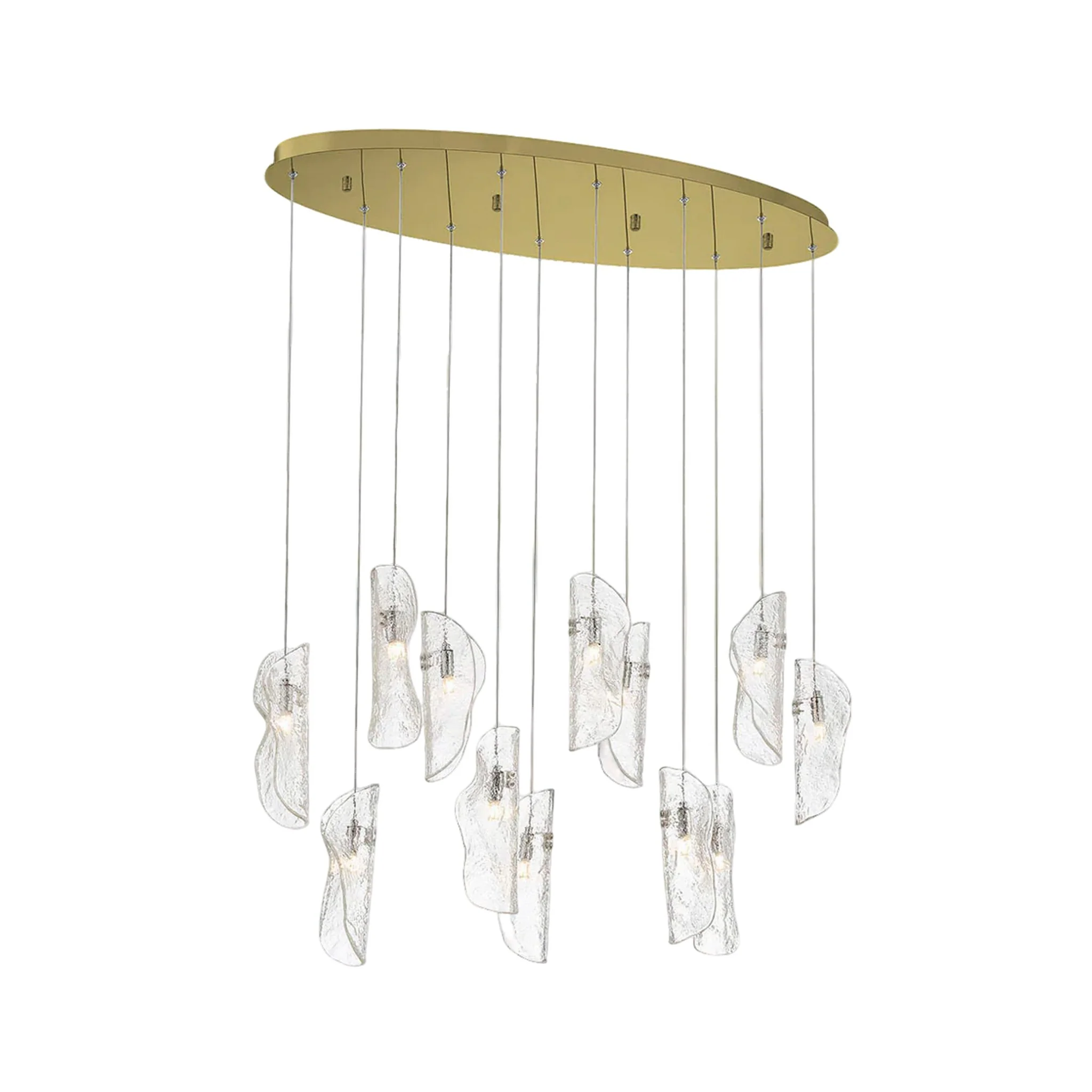 SORRENTO OVAL LED CHANDELIER (MULTIPLE SIZES) - Image 13