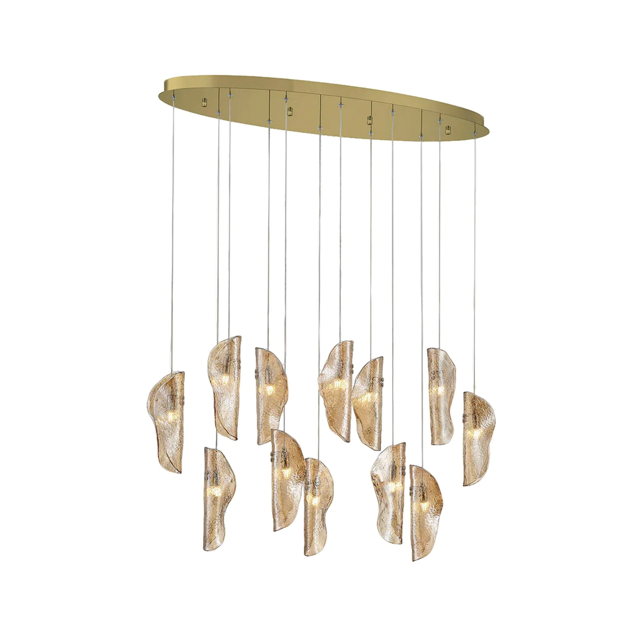 SORRENTO OVAL LED CHANDELIER (MULTIPLE SIZES) - Image 14